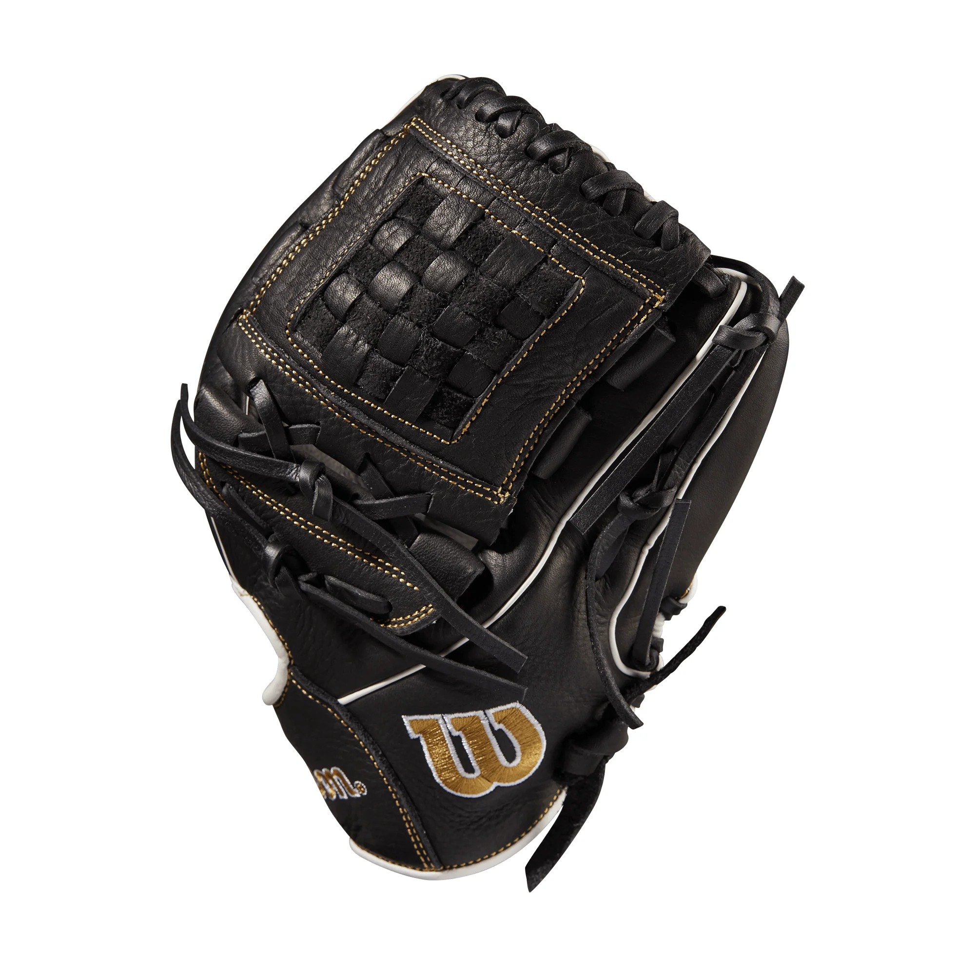 Wilson A1000  Fastpitch P12 12 Black/Black/Blonde - Image 4