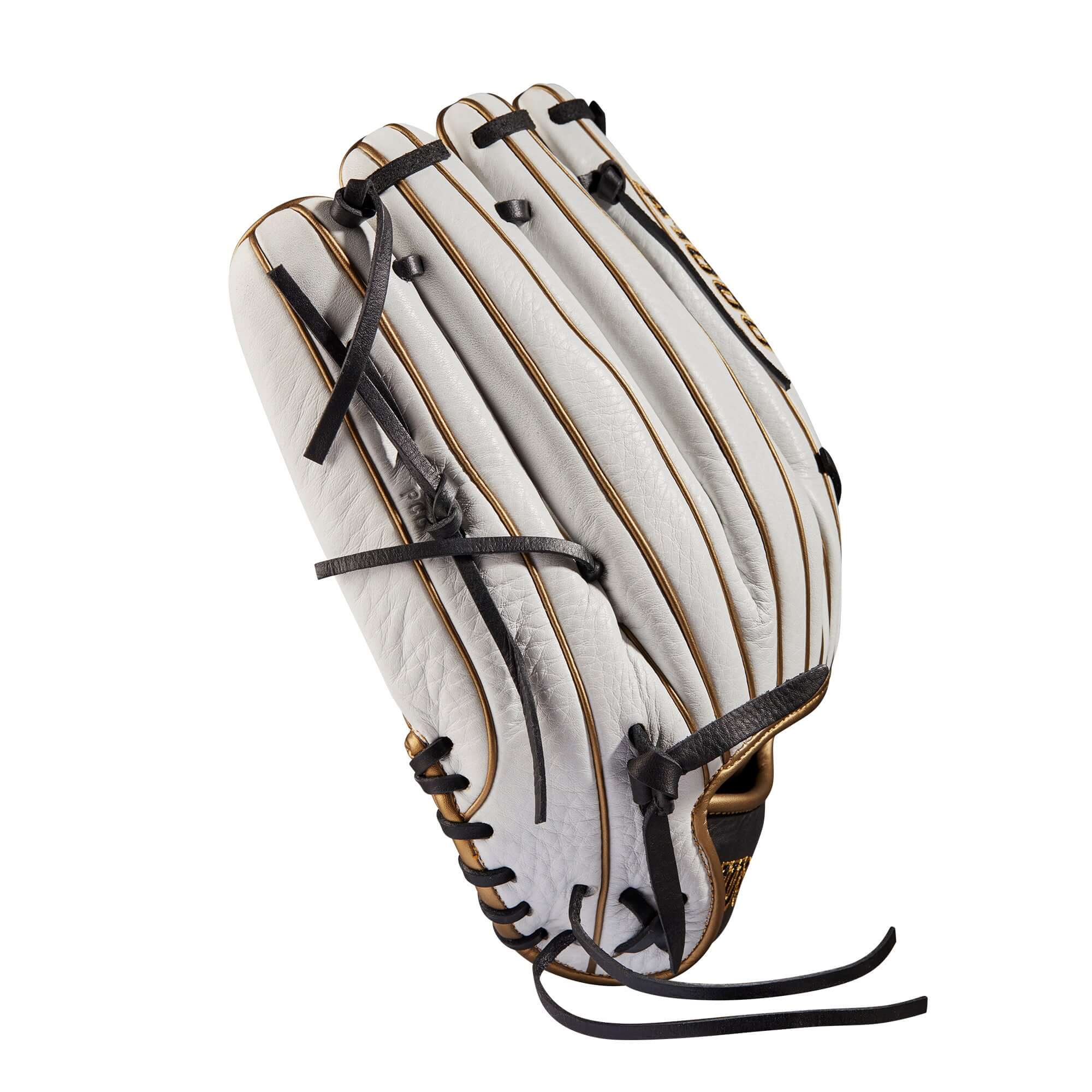 Wilson A1000  Fastpitch T125 12.5 White/White/Black & Blonde - Image 5