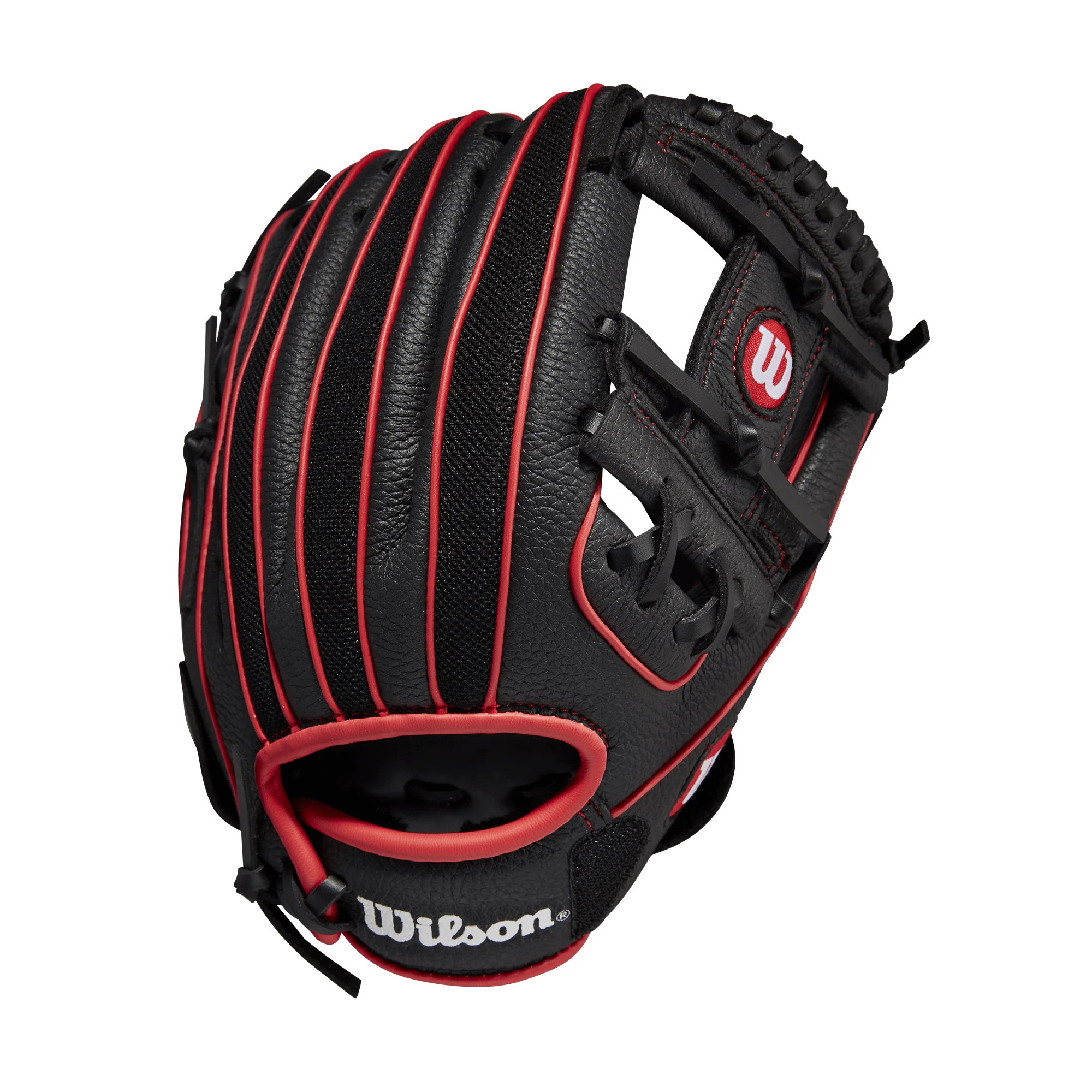Wilson A200 Baseball 10" 10 Black/Red - Image 2