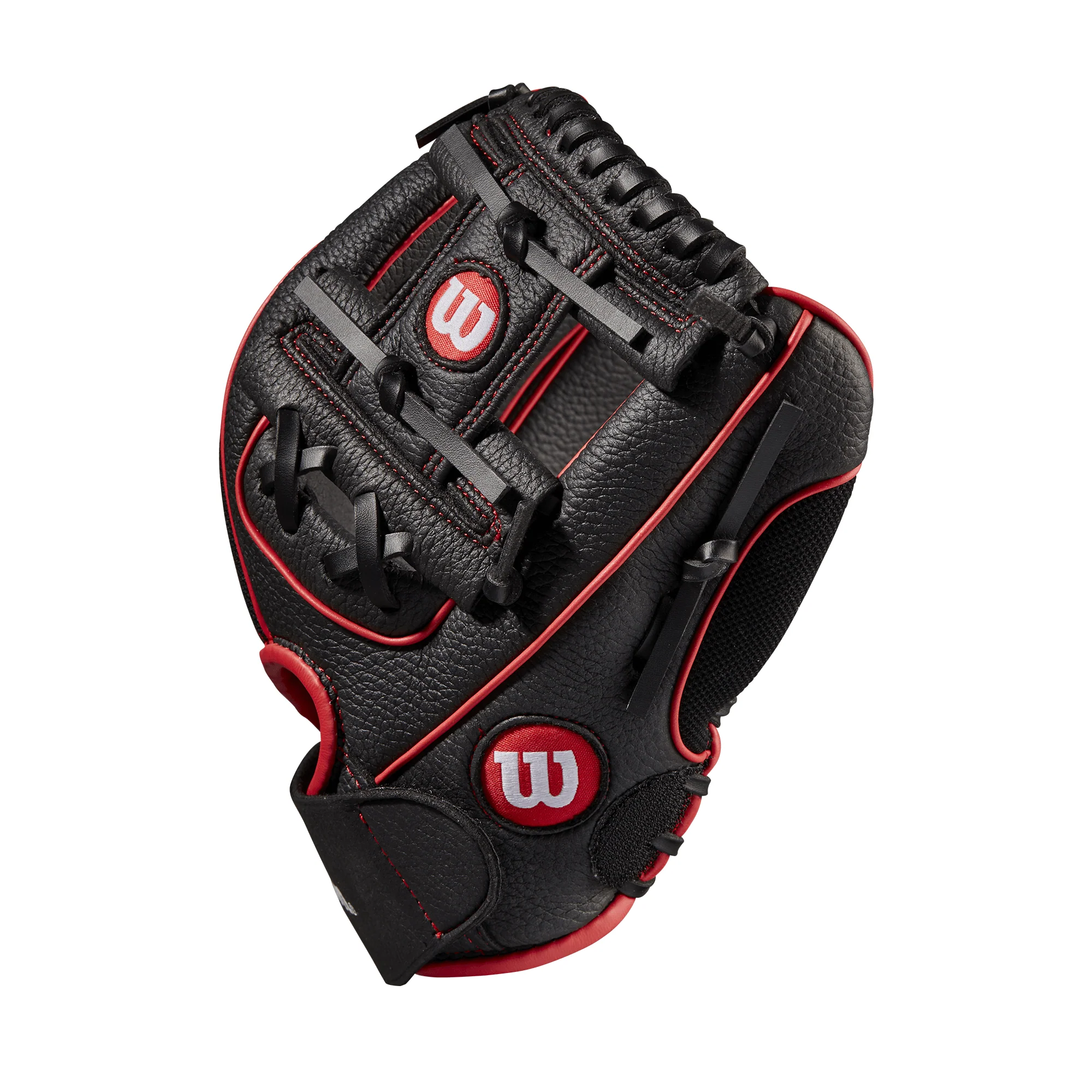 Wilson A200 Baseball 10" 10 Black/Red - Image 3