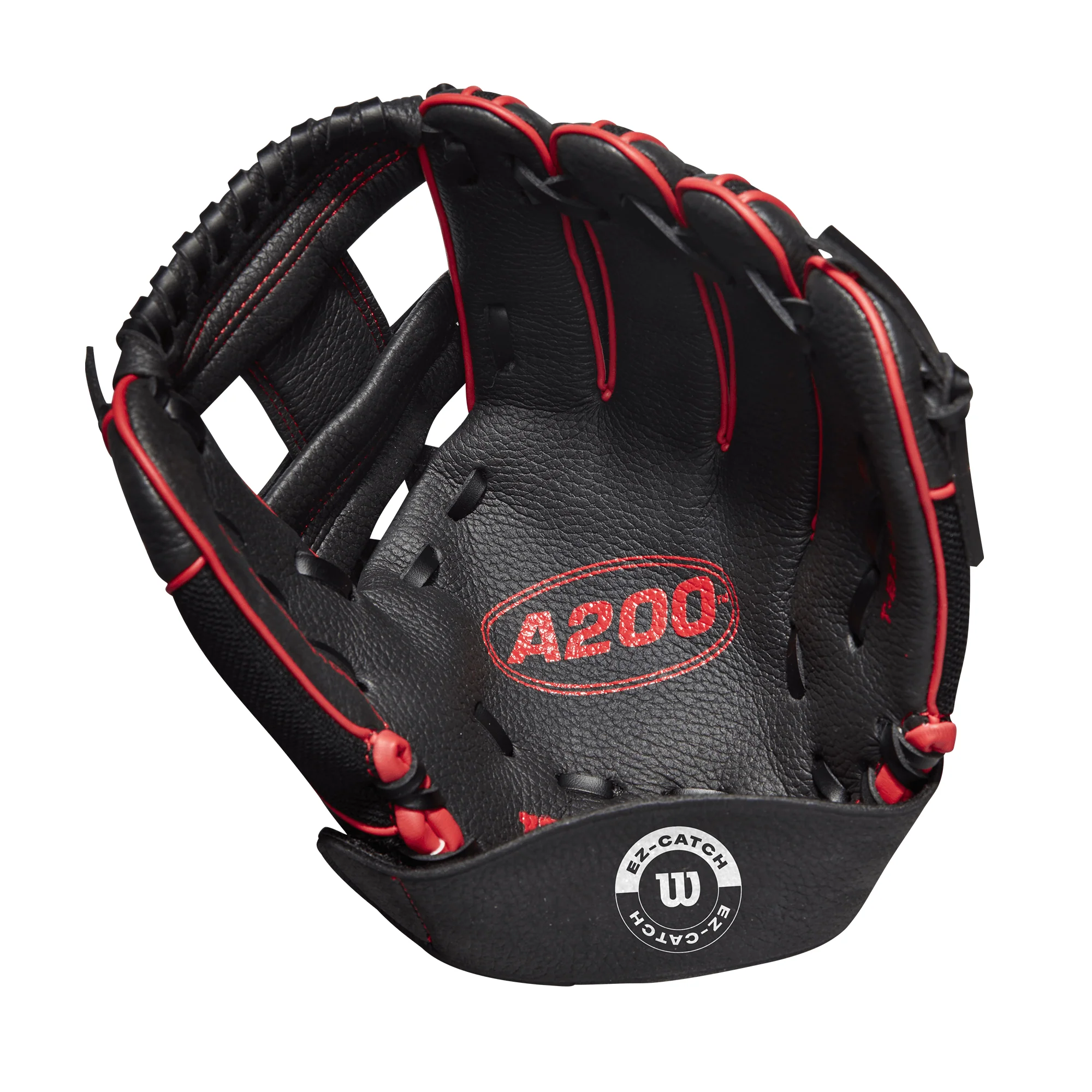 Wilson A200 Baseball 10" 10 Black/Red - Image 4