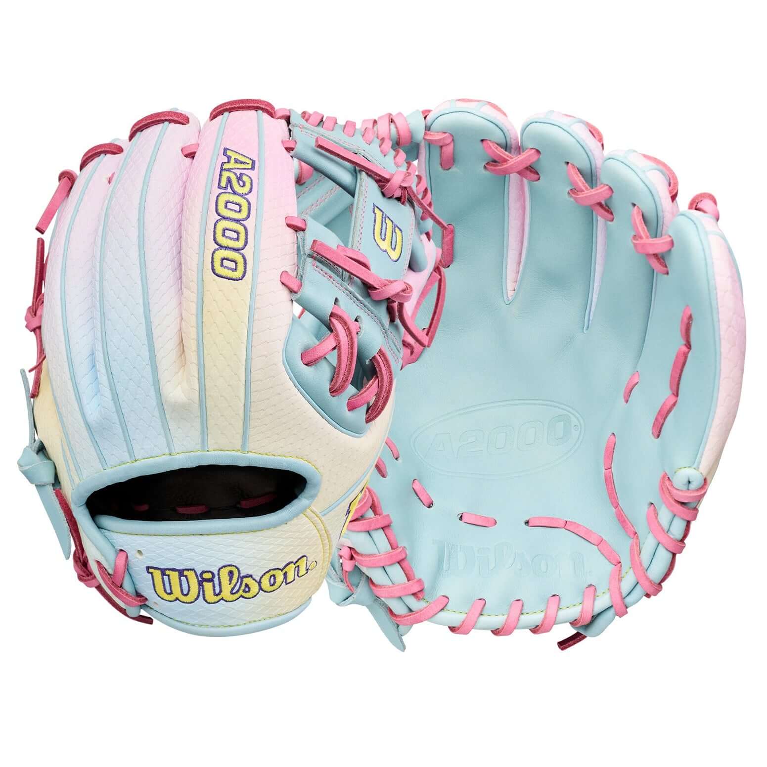 Wilson A2000 1786 11.5" April 2026 GOTM Pastel Clouds Infield Glove