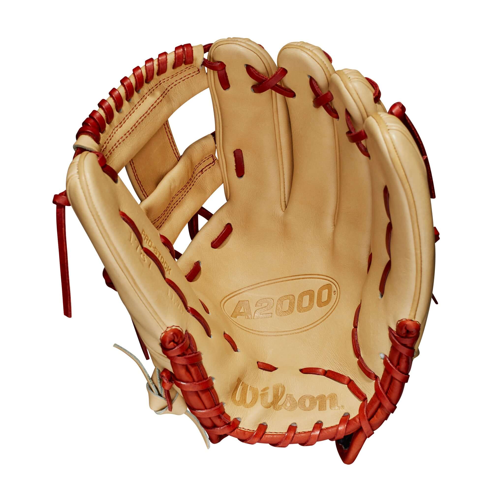 Wilson A2000 1787 11.75 Blonde/Blonde/Red - Image 3