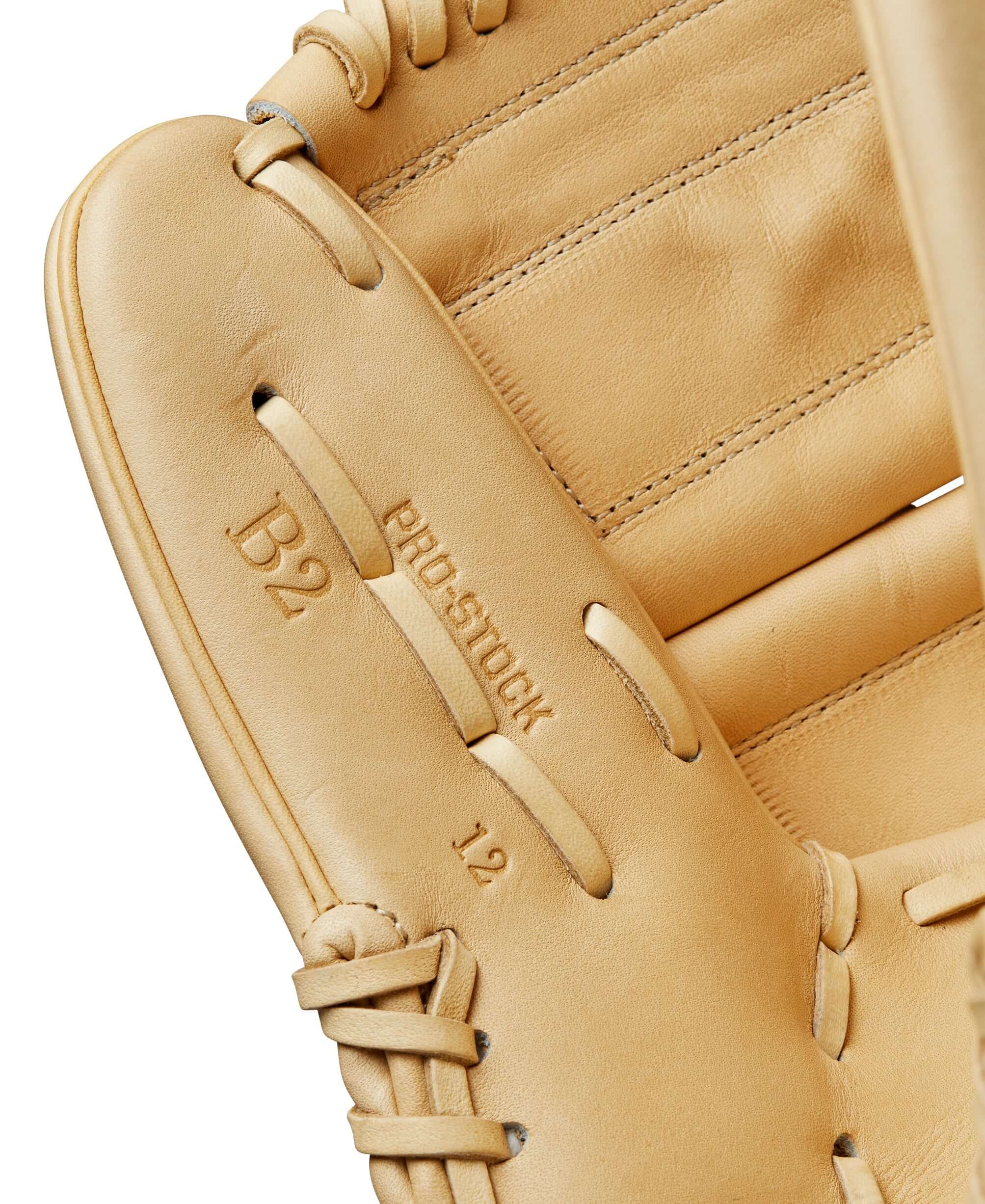 Wilson 2024 A2000 B2 Classic Series Pitcher's Baseball Blonde LHT 12" - Image 7