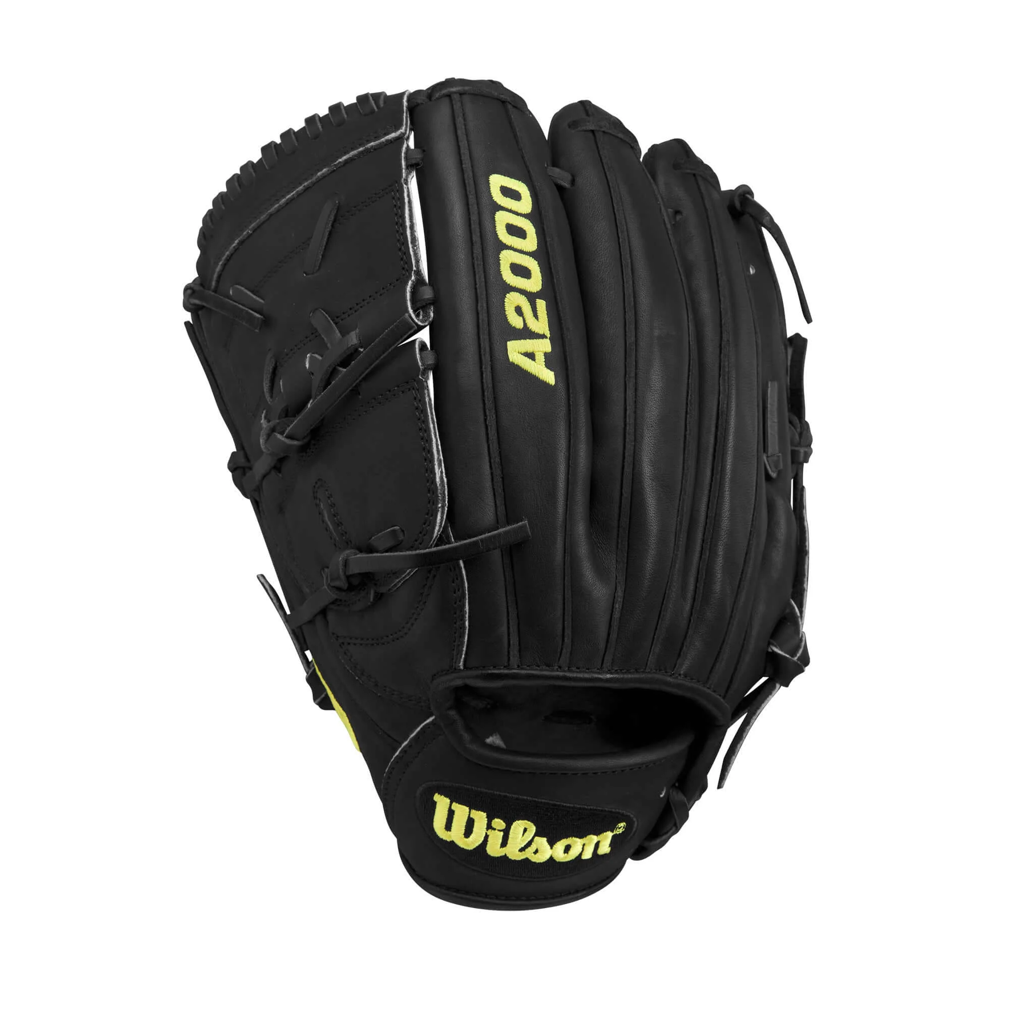 Wilson A2000 CK22 Clayton Kershaw Game Model (P) LHT 11.75 Black/Black/Yellow - Image 2