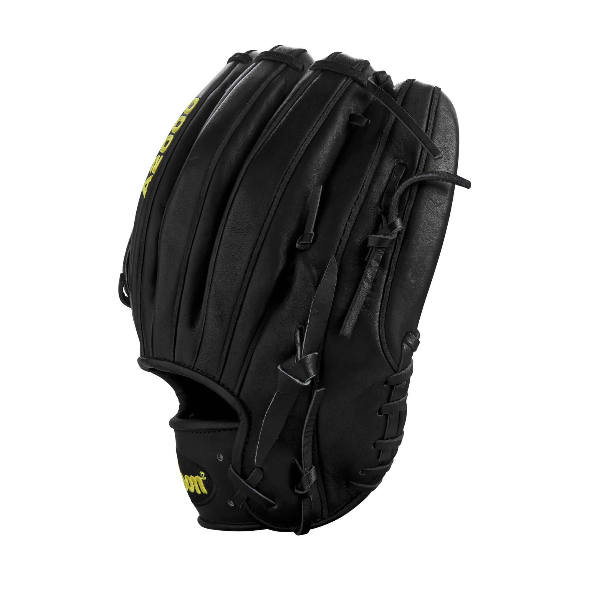 Wilson A2000 CK22 Clayton Kershaw Game Model (P) LHT 11.75 Black/Black/Yellow - Image 4