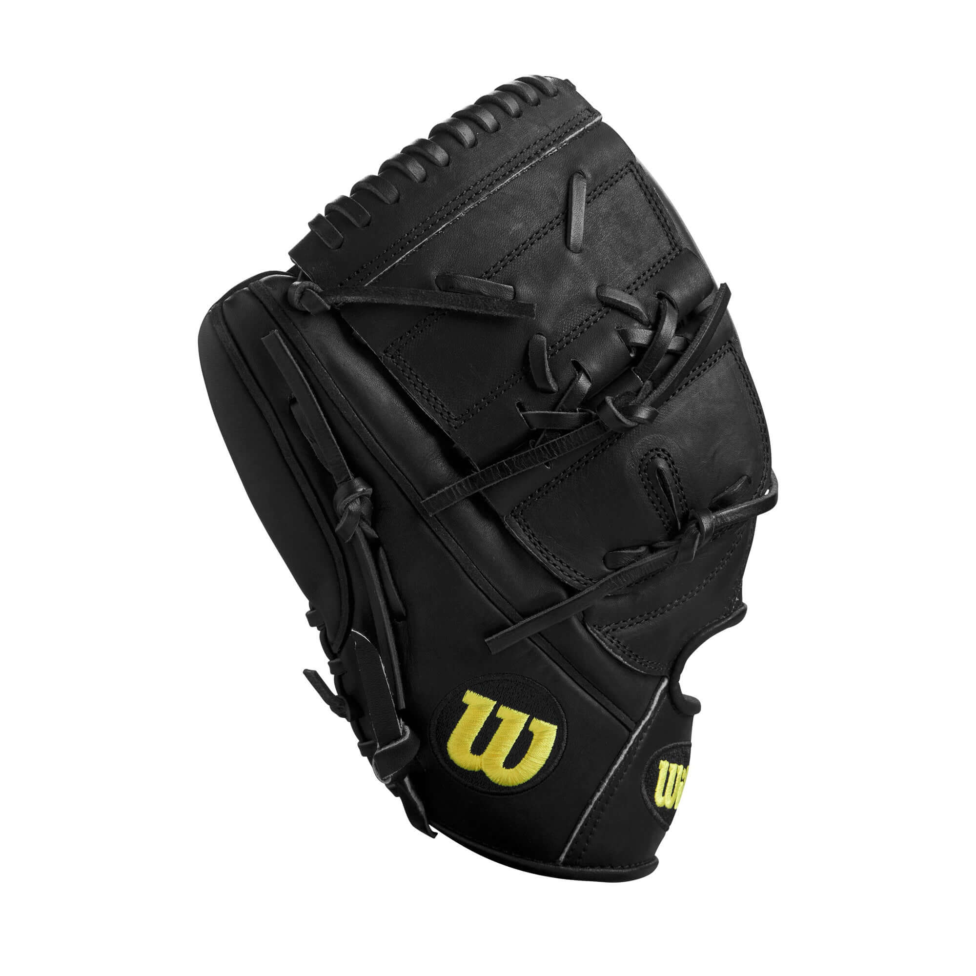 Wilson A2000 CK22 Clayton Kershaw Game Model (P) LHT 11.75 Black/Black/Yellow - Image 9