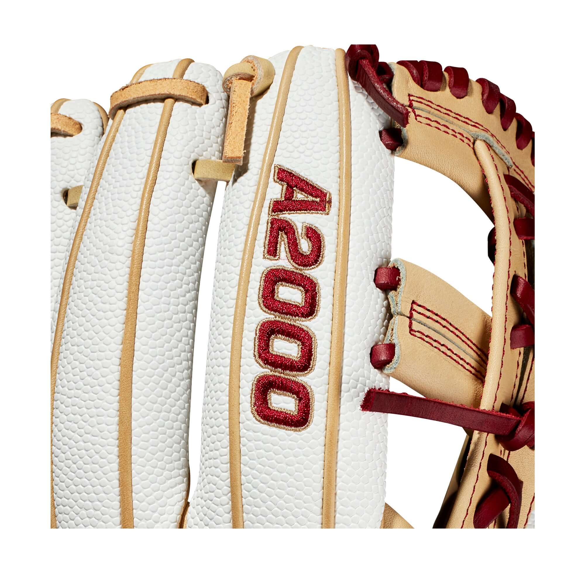 Wilson A2000 FP75 Superskin 21 Blonde/White 11.75" - Image 3