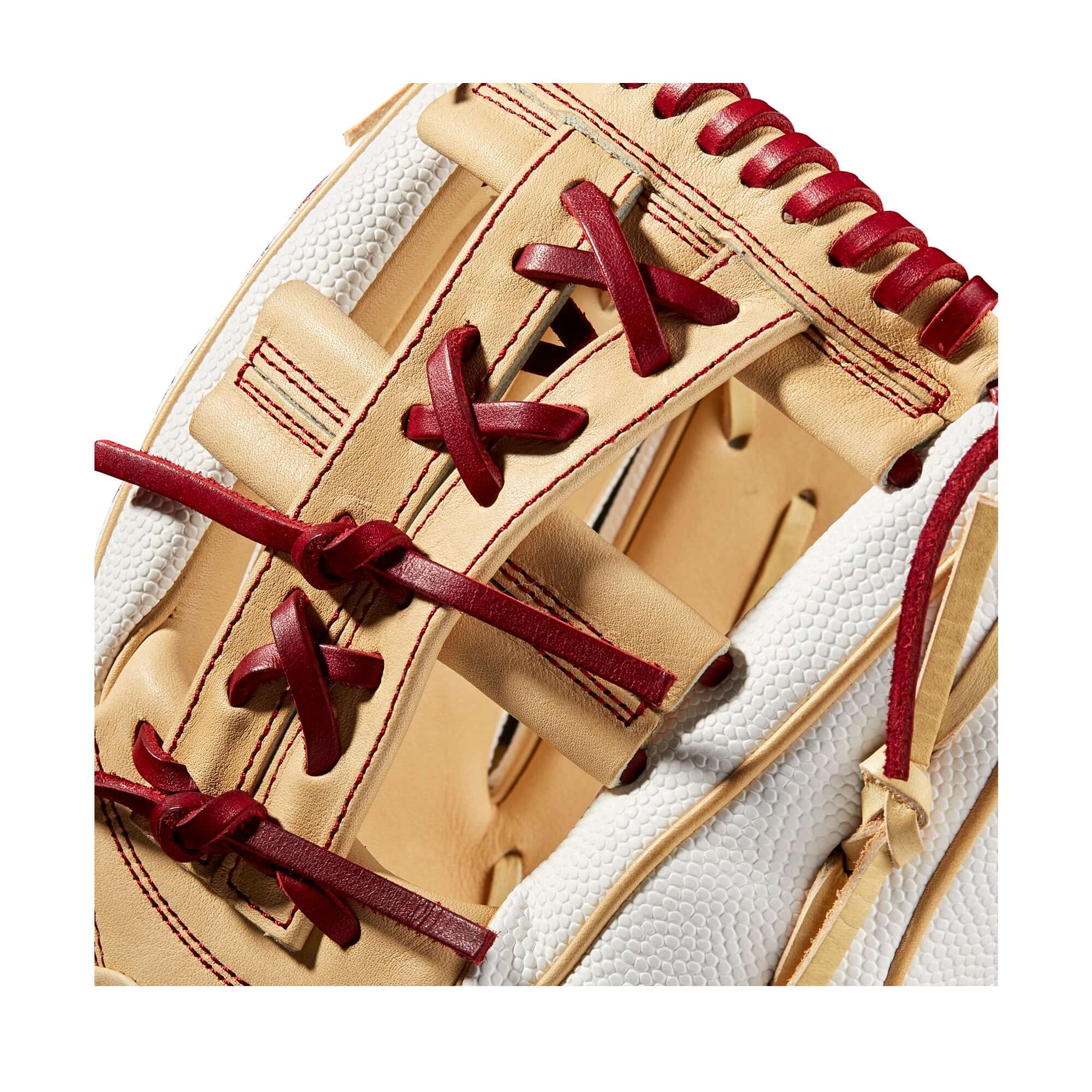 Wilson A2000 FP75 Superskin 21 Blonde/White 11.75" - Image 4