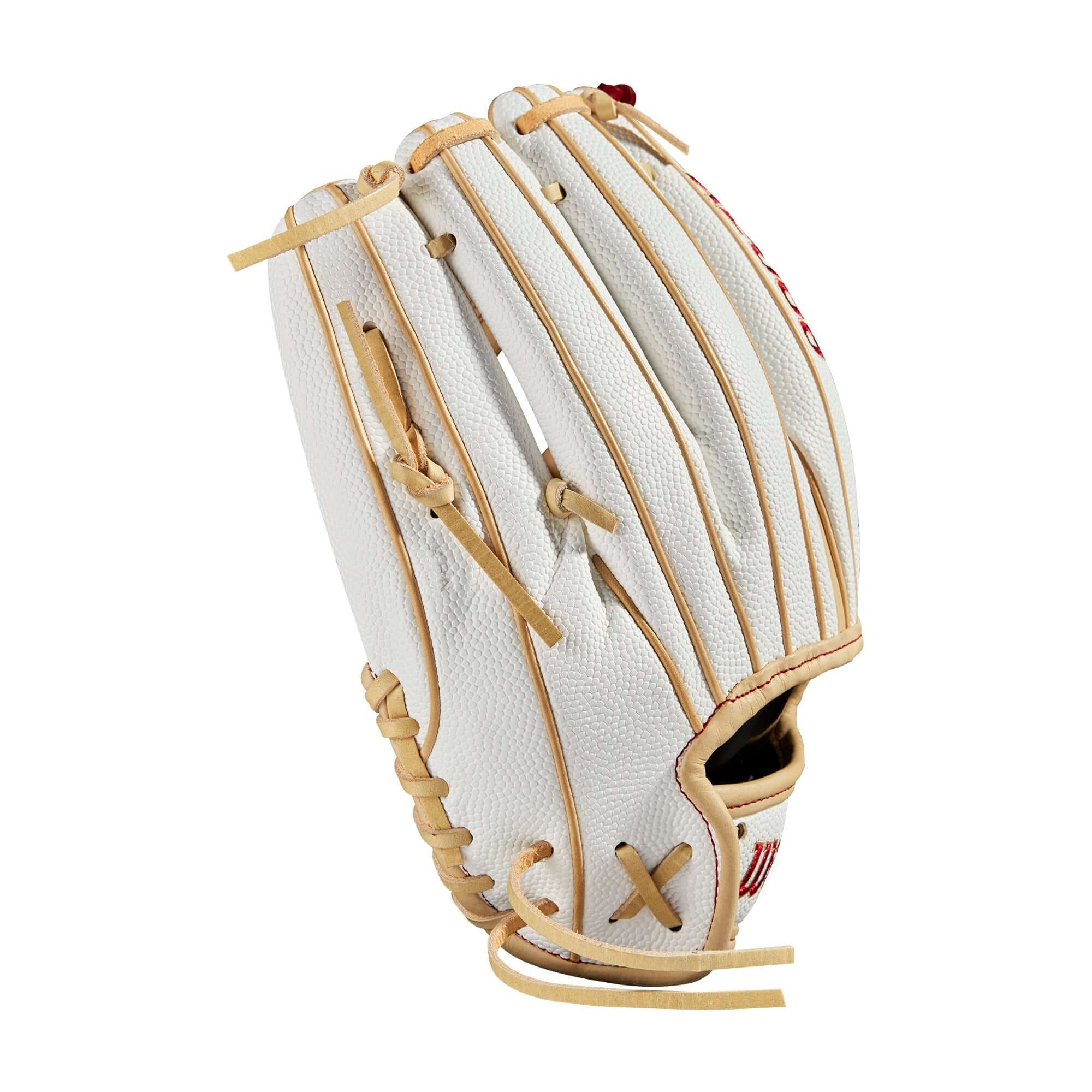 Wilson A2000 FP75 Superskin 21 Blonde/White 11.75" - Image 5