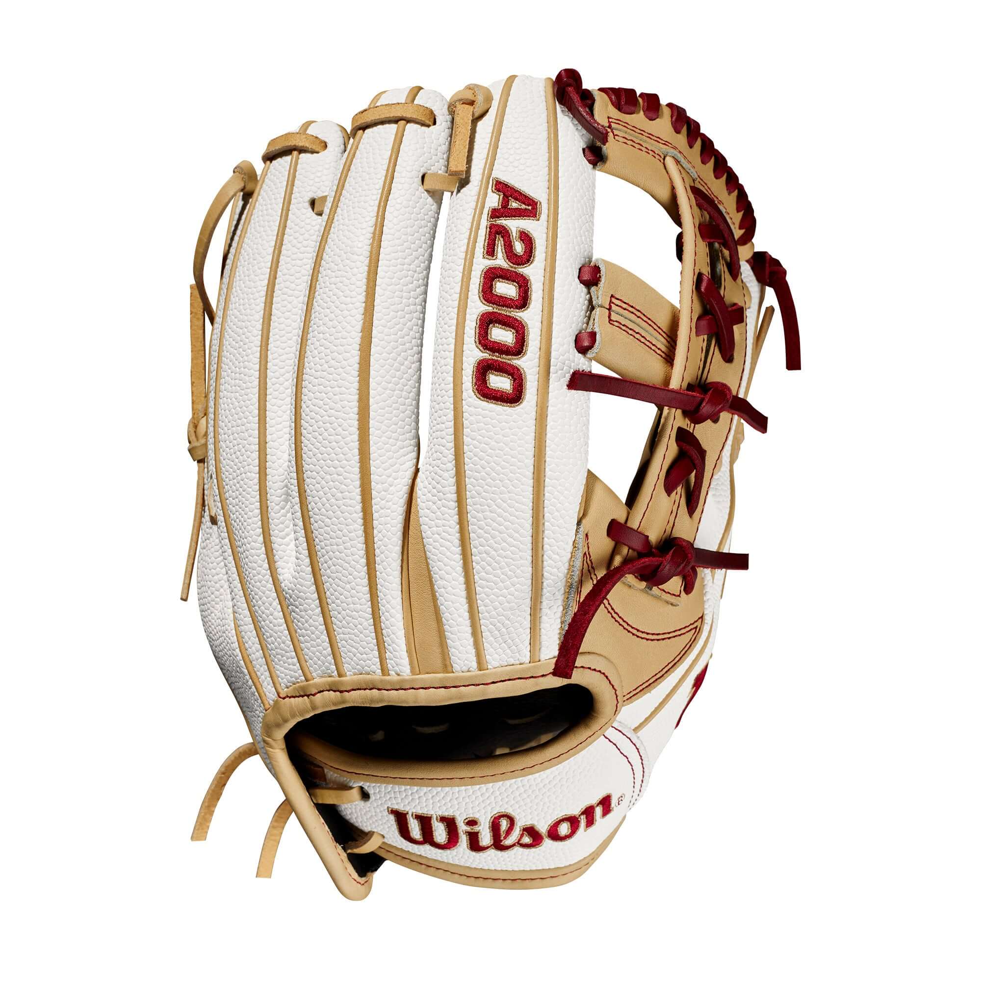 Wilson A2000 FP75 Superskin 21 Blonde/White 11.75" - Image 8