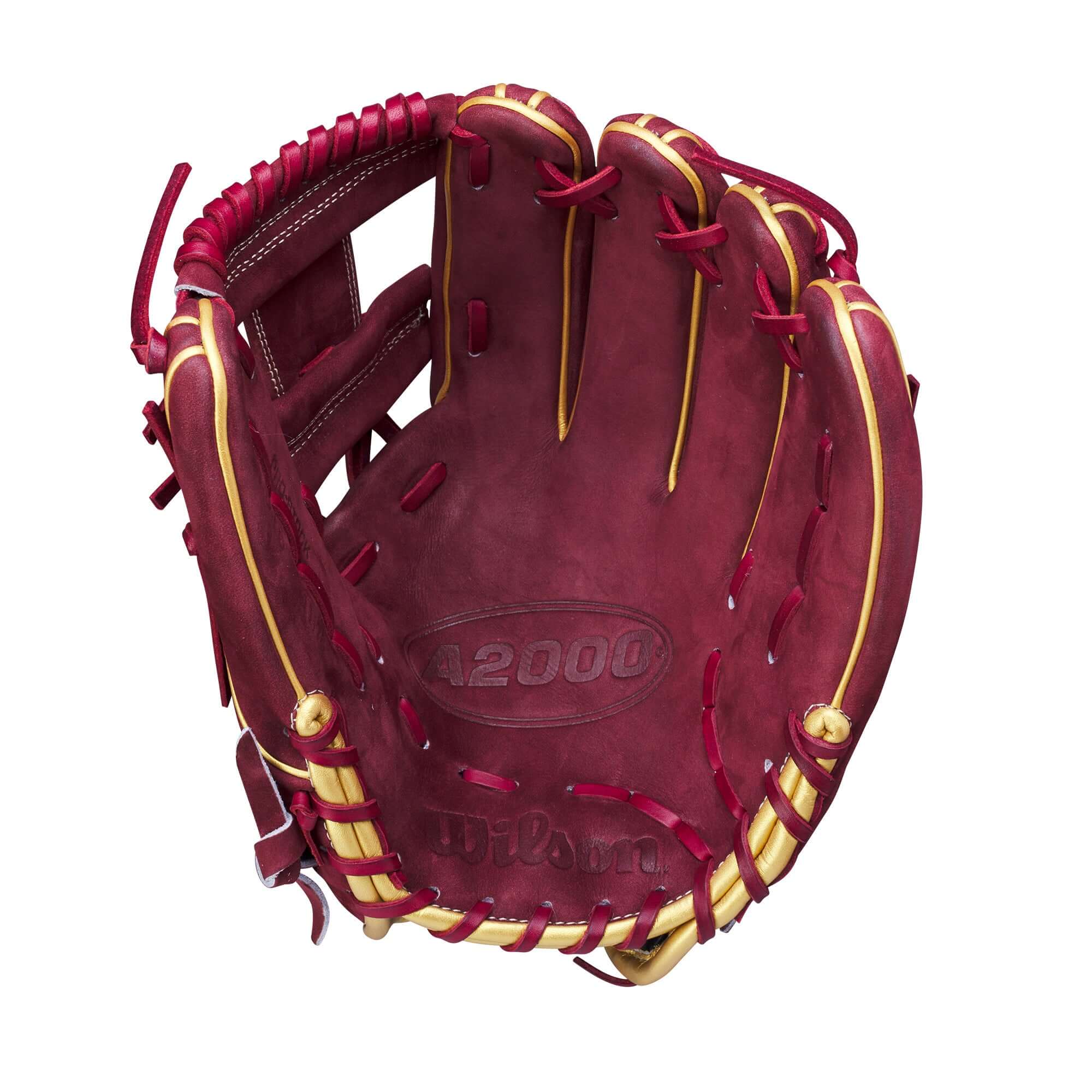 Wilson A2000 Glove of the Month (GOTM) November 2022 1975 Crimson Velvet 11.75 - Image 3