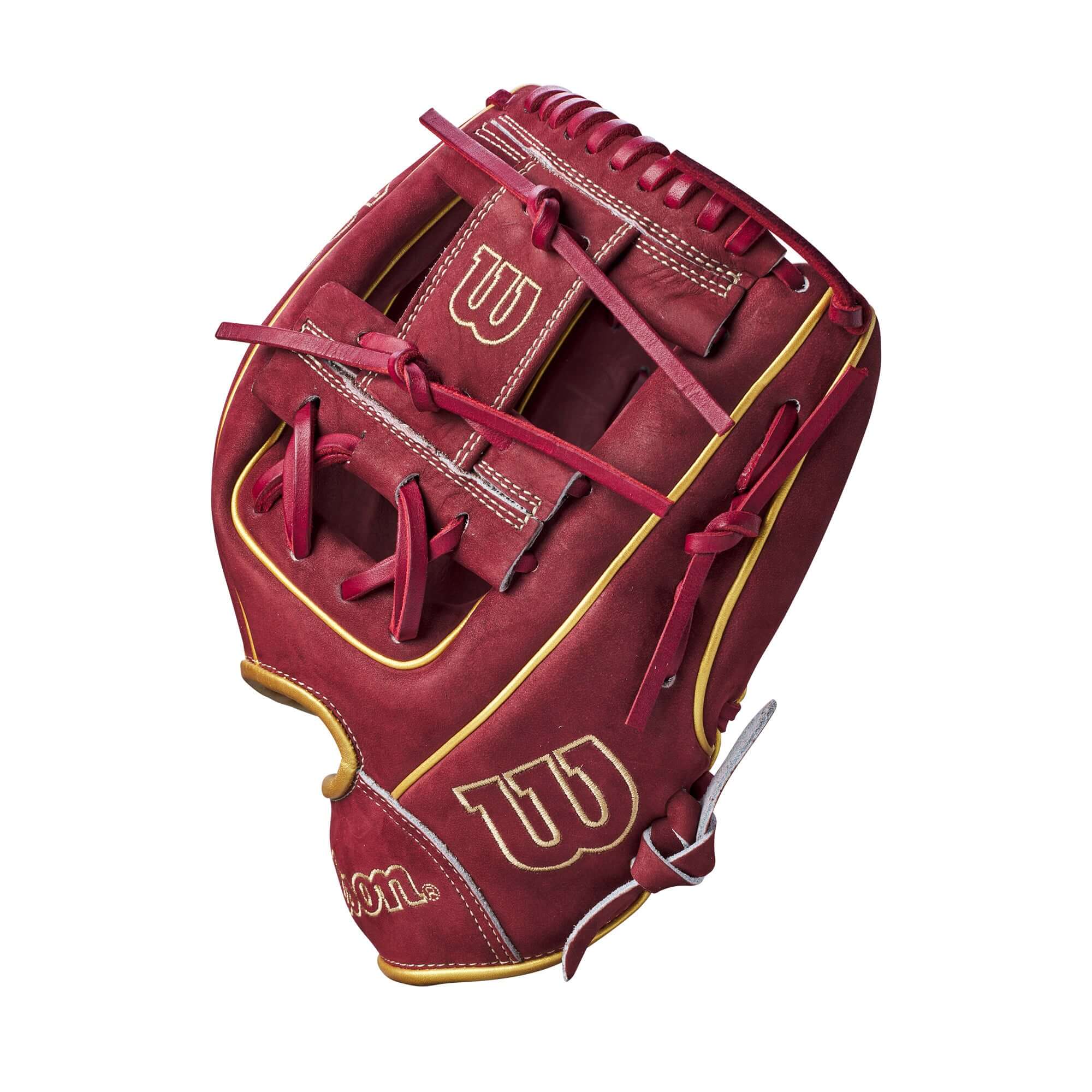 Wilson A2000 Glove of the Month (GOTM) November 2022 1975 Crimson Velvet 11.75 - Image 4