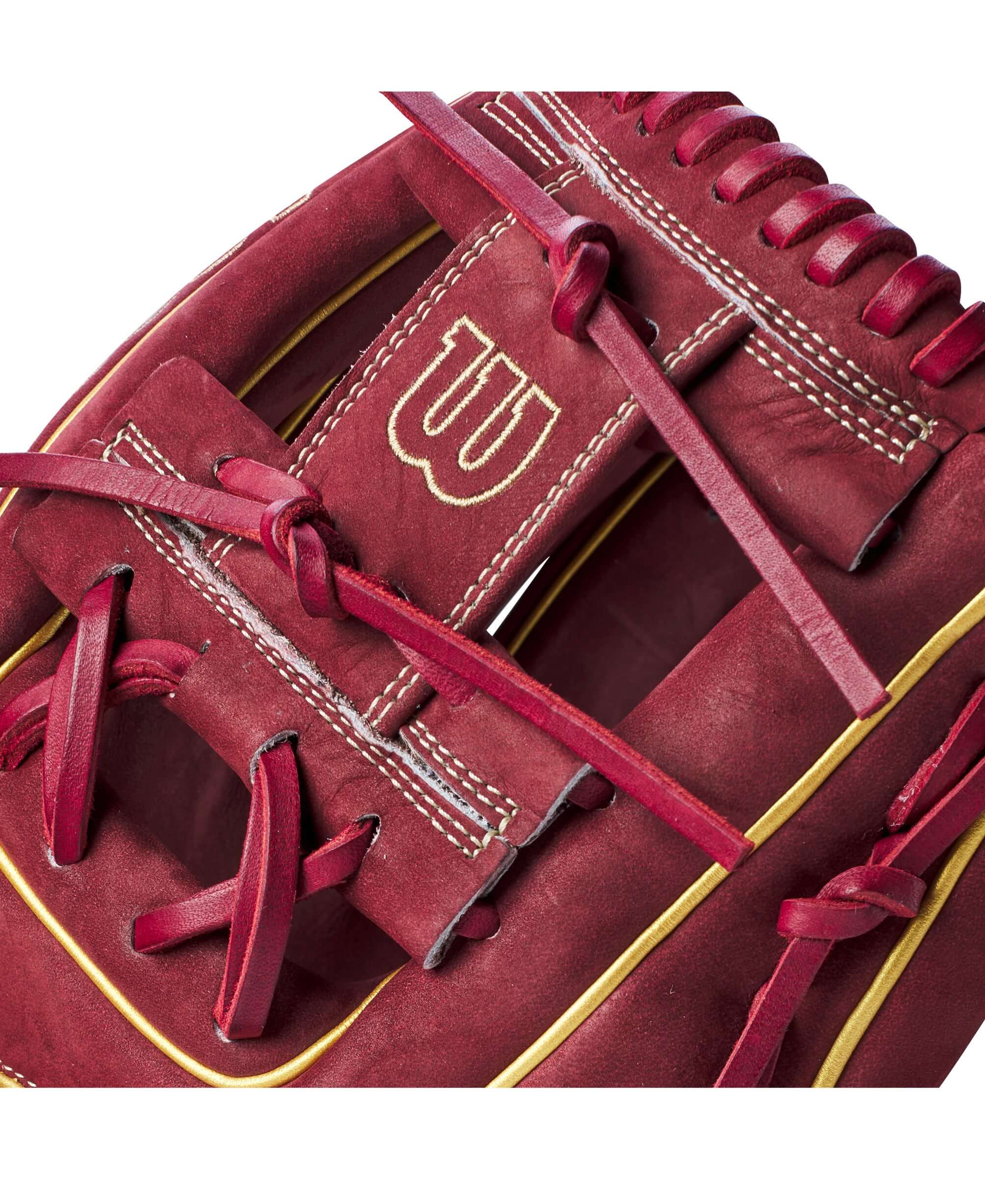 Wilson A2000 Glove of the Month (GOTM) November 2022 1975 Crimson Velvet 11.75 - Image 6