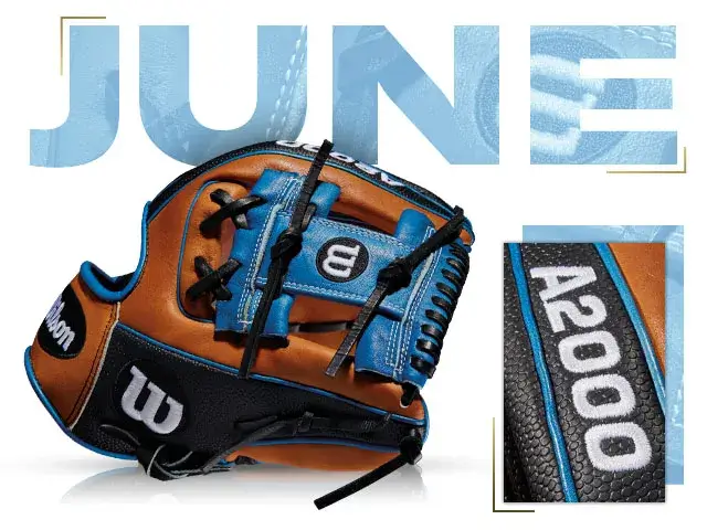 Wilson A2000 100 Glove of The Month June 2013 1786 - Image 2