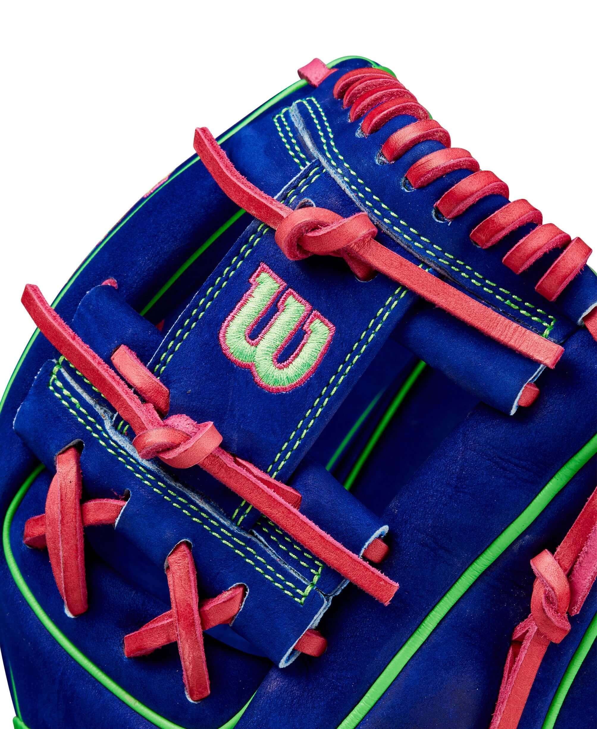 Wilson A2000 January 2024 Glove of the Month (GOTM) 11.5 Blue Velvet - Image 6
