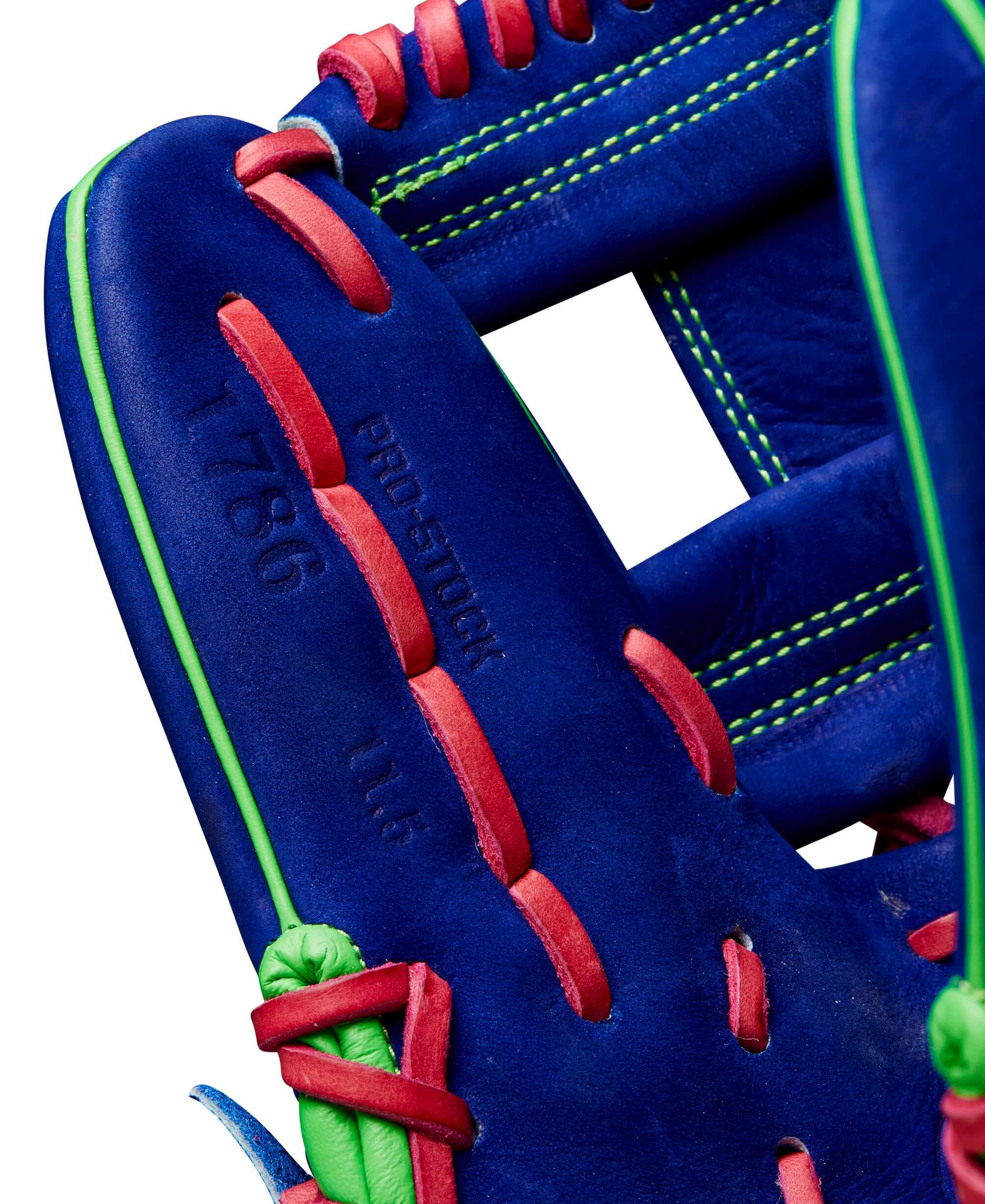 Wilson A2000 January 2024 Glove of the Month (GOTM) 11.5 Blue Velvet - Image 8