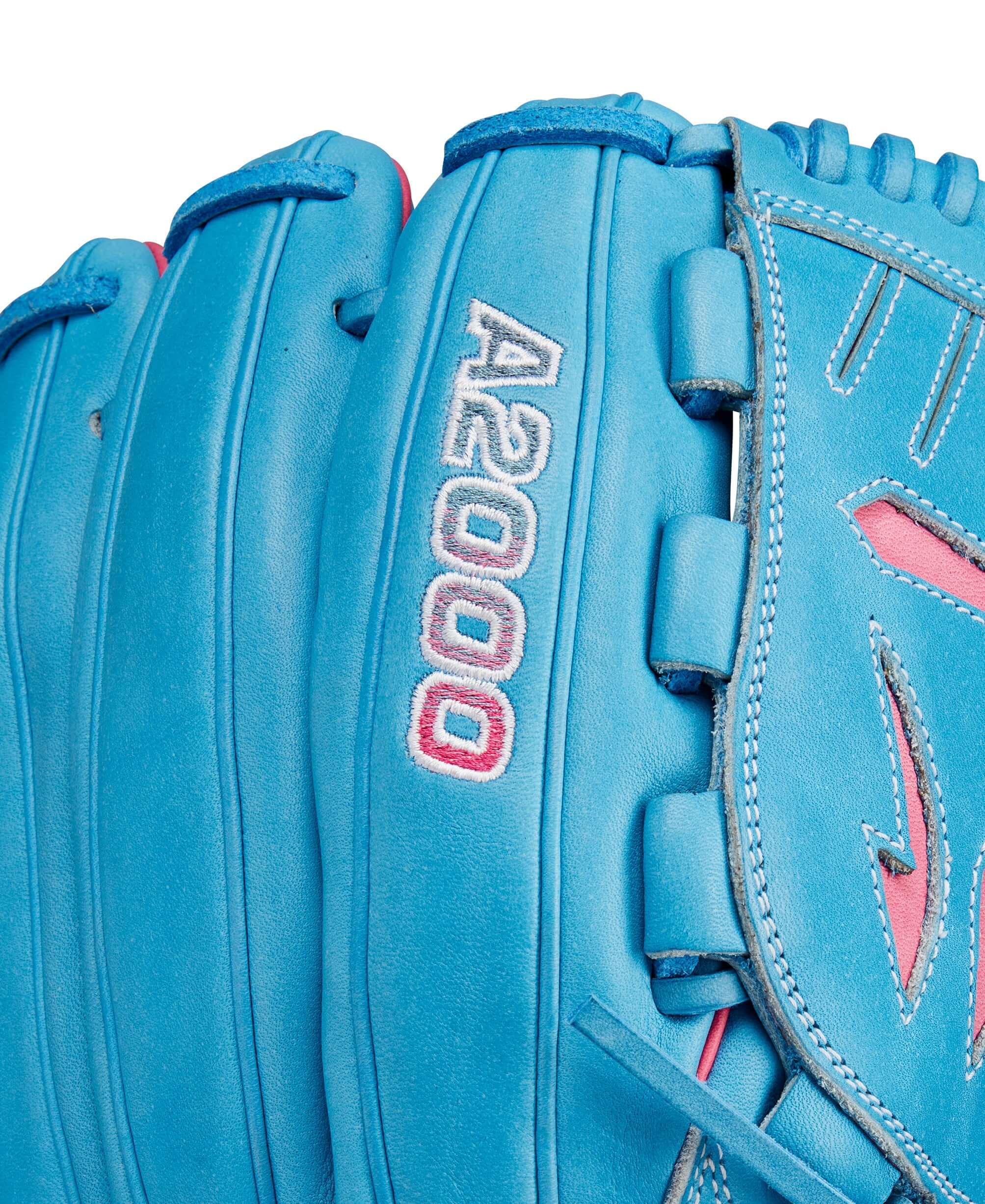 Wilson A2000 May 2024 Glove of the Month (GOTM) B23 Sky Blue/Flamingo Pink 12" - Image 7