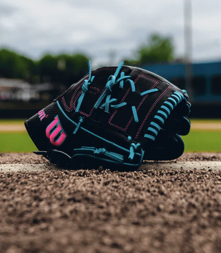 Wilson A2K Spring 2025 B2 Pitcher's Black/Teal 12" RHT - Image 11