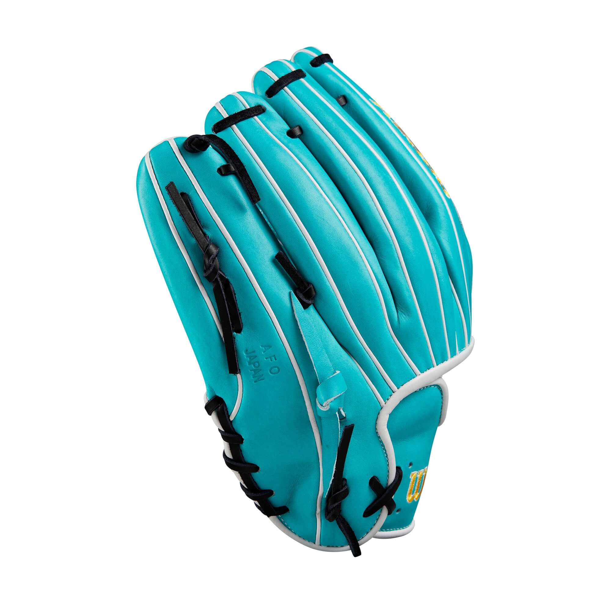 Wilson A2000 Spring 2025 SA17 B2 Pitcher's Black/Teal 12" LHT - Image 4