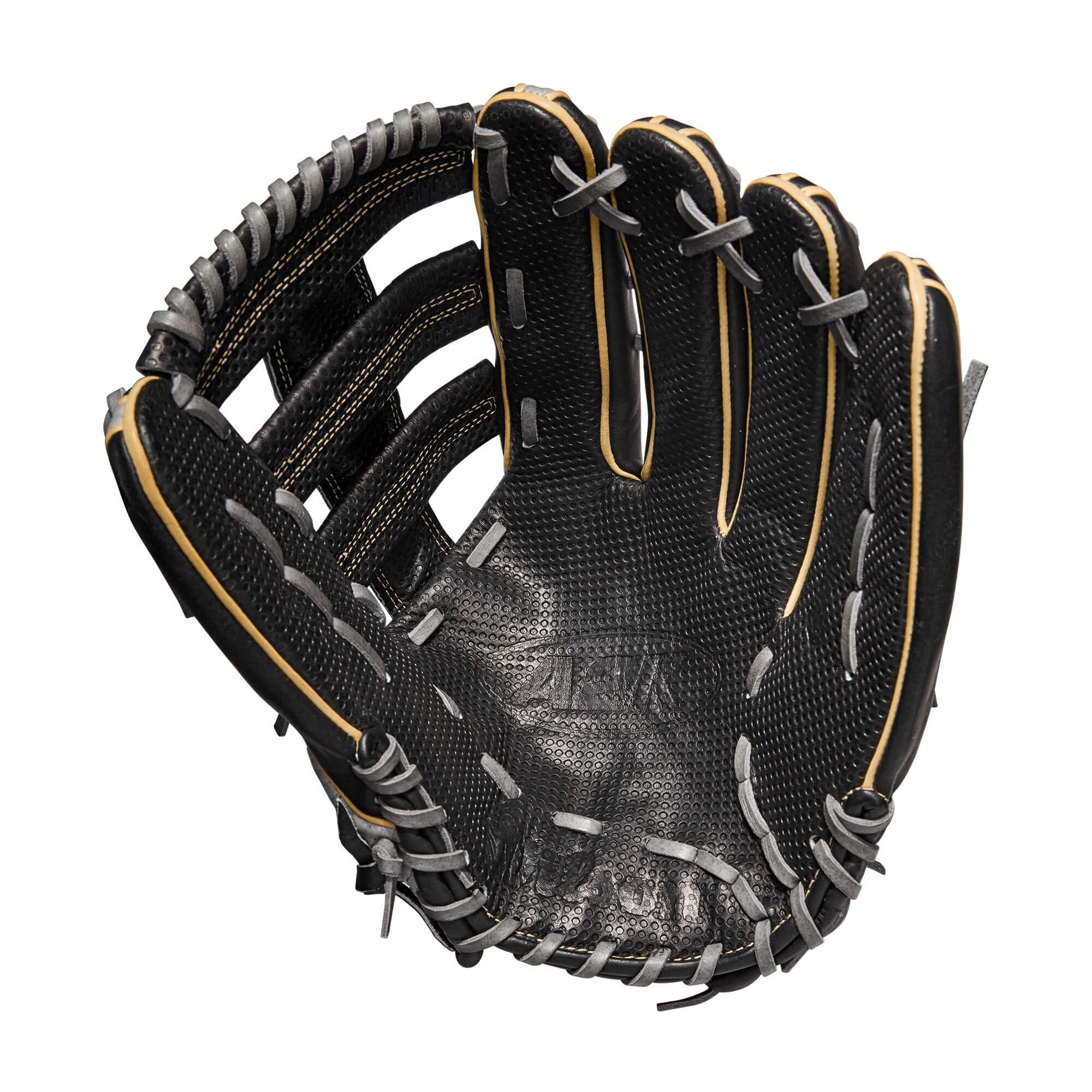 Wilson A2K 1775 w/Spin Control (OF) 12.75 Grey SnakeSkin/Black/Blonde - Image 3