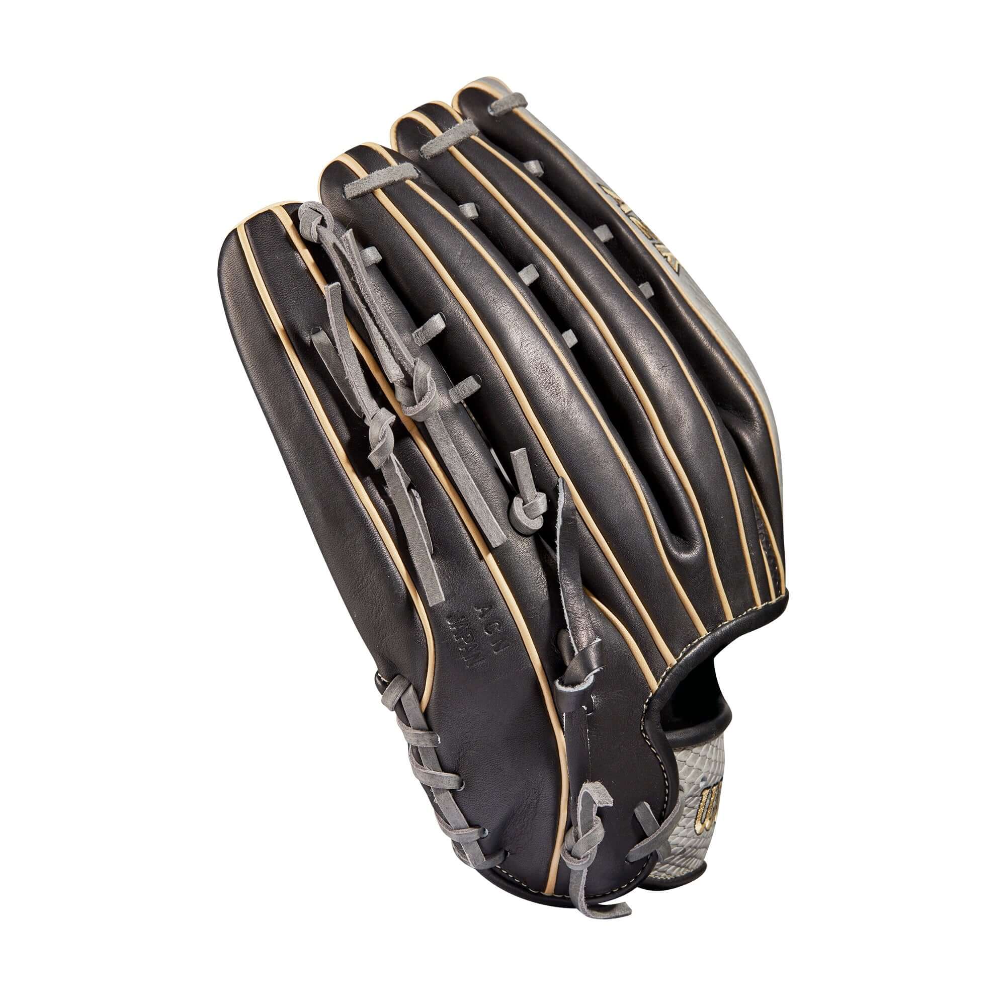 Wilson A2K 1775 w/Spin Control (OF) 12.75 Grey SnakeSkin/Black/Blonde - Image 5