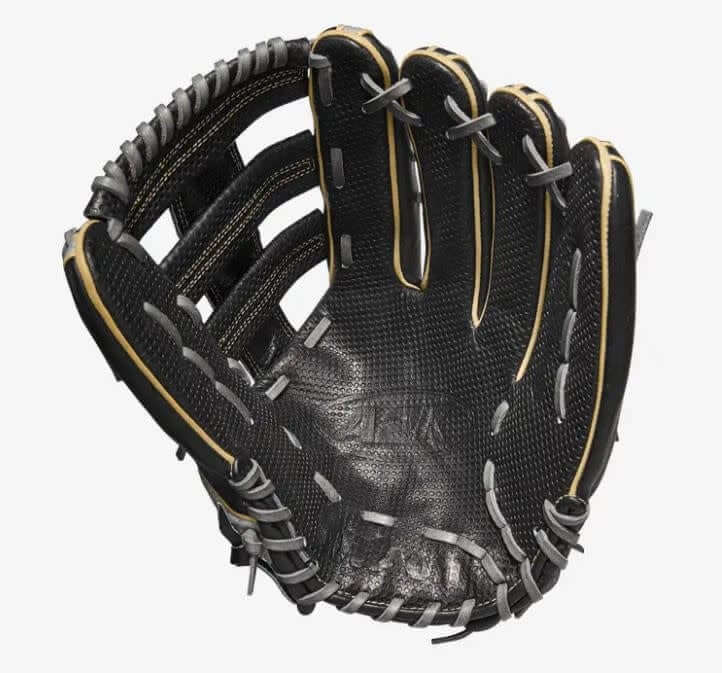 Wilson A2K 1775 w/Spin Control  (OF) LHT 12.75 Grey SnakeSkin/Black/Blonde - Image 3