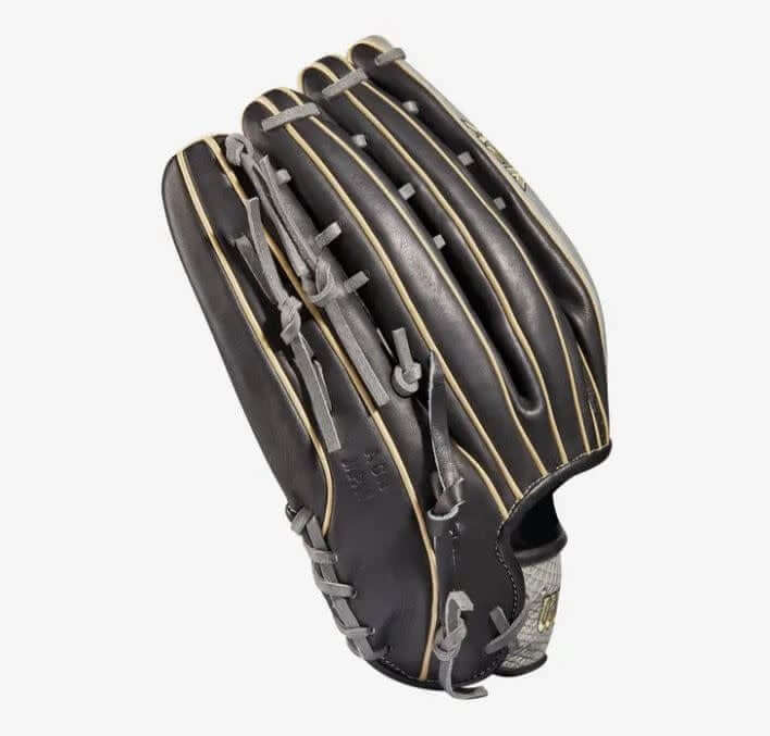Wilson A2K 1775 w/Spin Control  (OF) LHT 12.75 Grey SnakeSkin/Black/Blonde - Image 5
