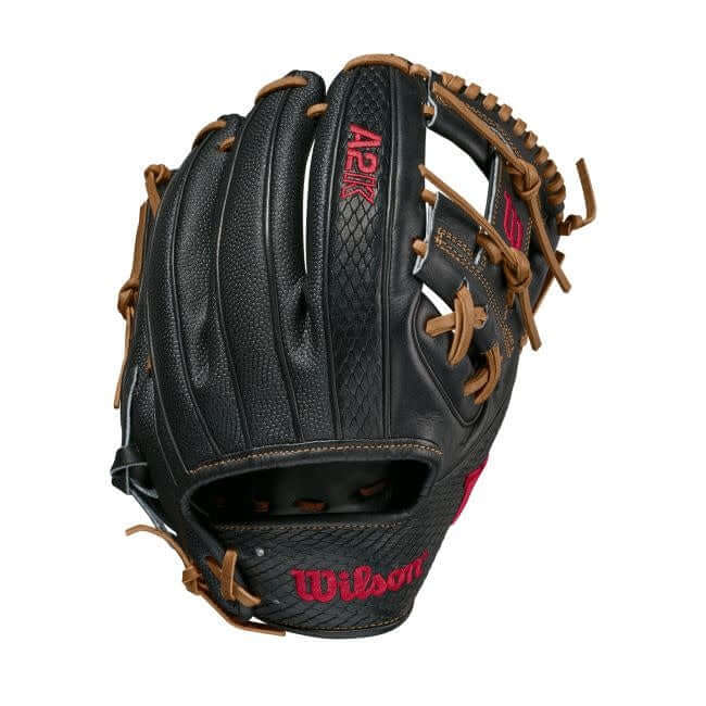 Wilson  A2K 1786 w/SuperSkin  (IF) 11.5 Black/Black SS/Saddle Tan - Image 2