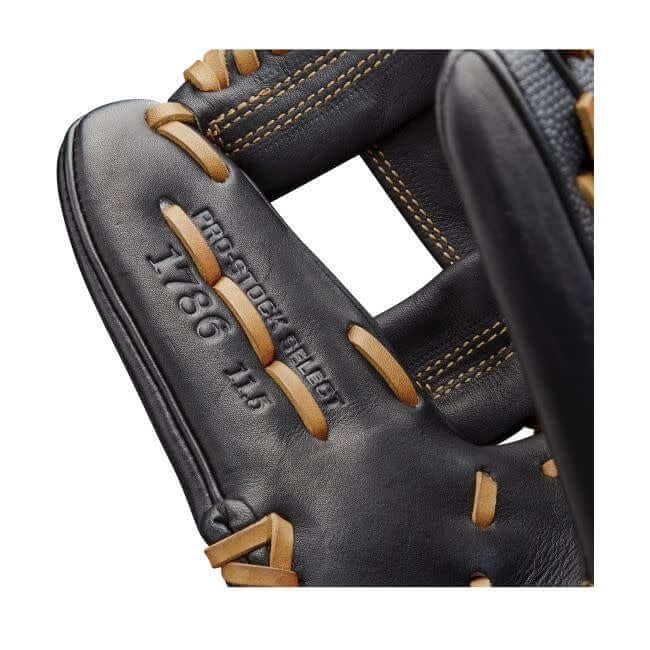 Wilson  A2K 1786 w/SuperSkin  (IF) 11.5 Black/Black SS/Saddle Tan - Image 7