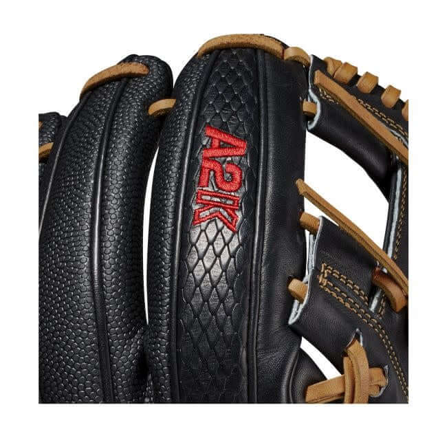 Wilson  A2K 1786 w/SuperSkin  (IF) 11.5 Black/Black SS/Saddle Tan - Image 8