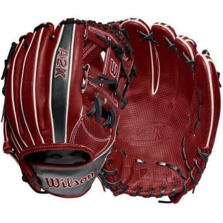 Wilson  A2K 1787 w/Spin Control  (IF) 11.75 Brick Red/Black