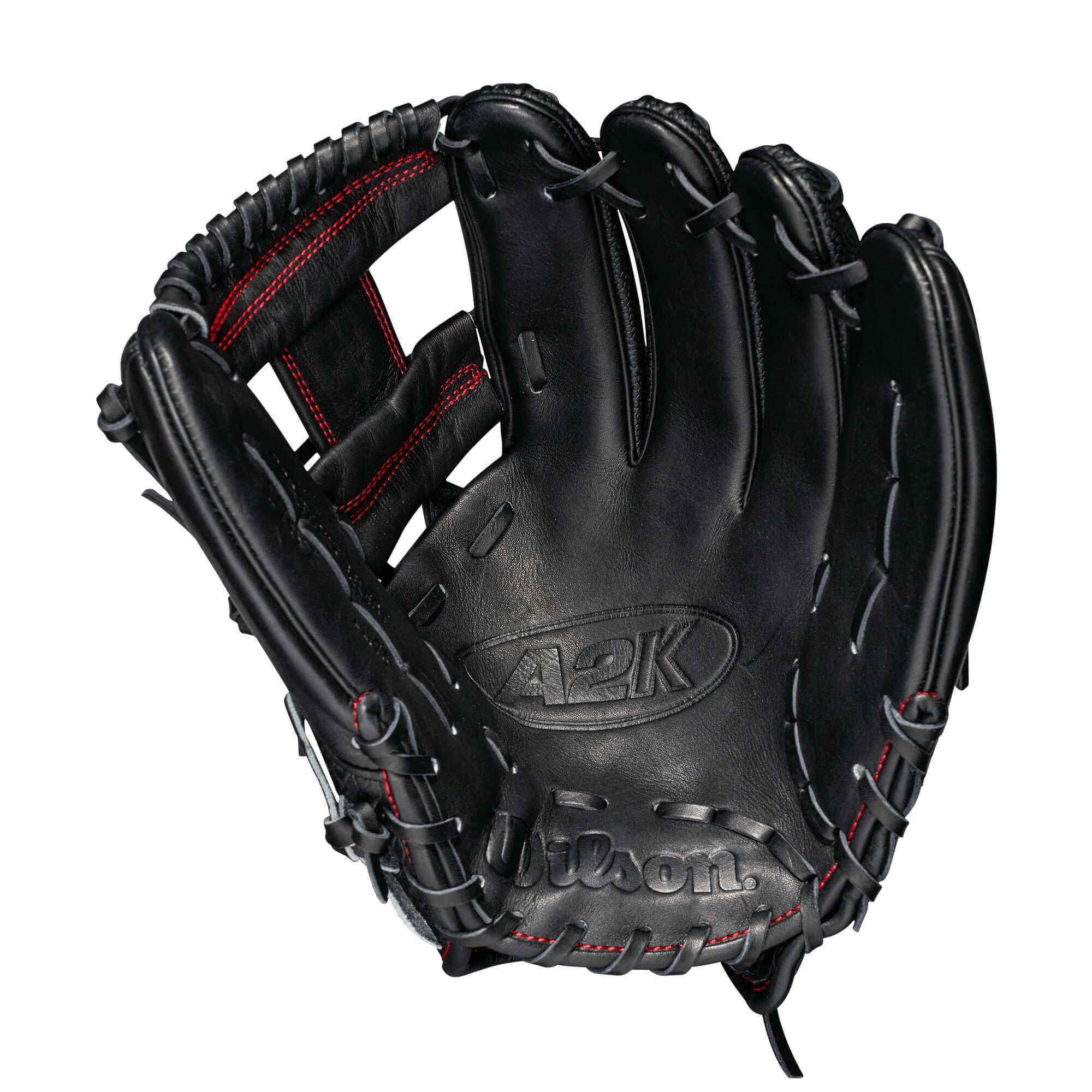 Wilson A2K 1787 w/SuperSkin (IF) 11.75 Black/Black SS/Red - Image 3