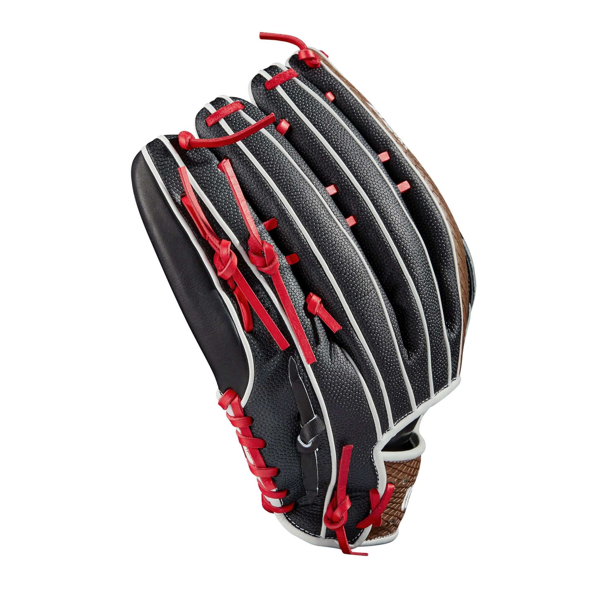 Wilson  A2K 1799 w/SuperSkin   (OF) 12.75 Black/Black/Saddle Tan - Image 5