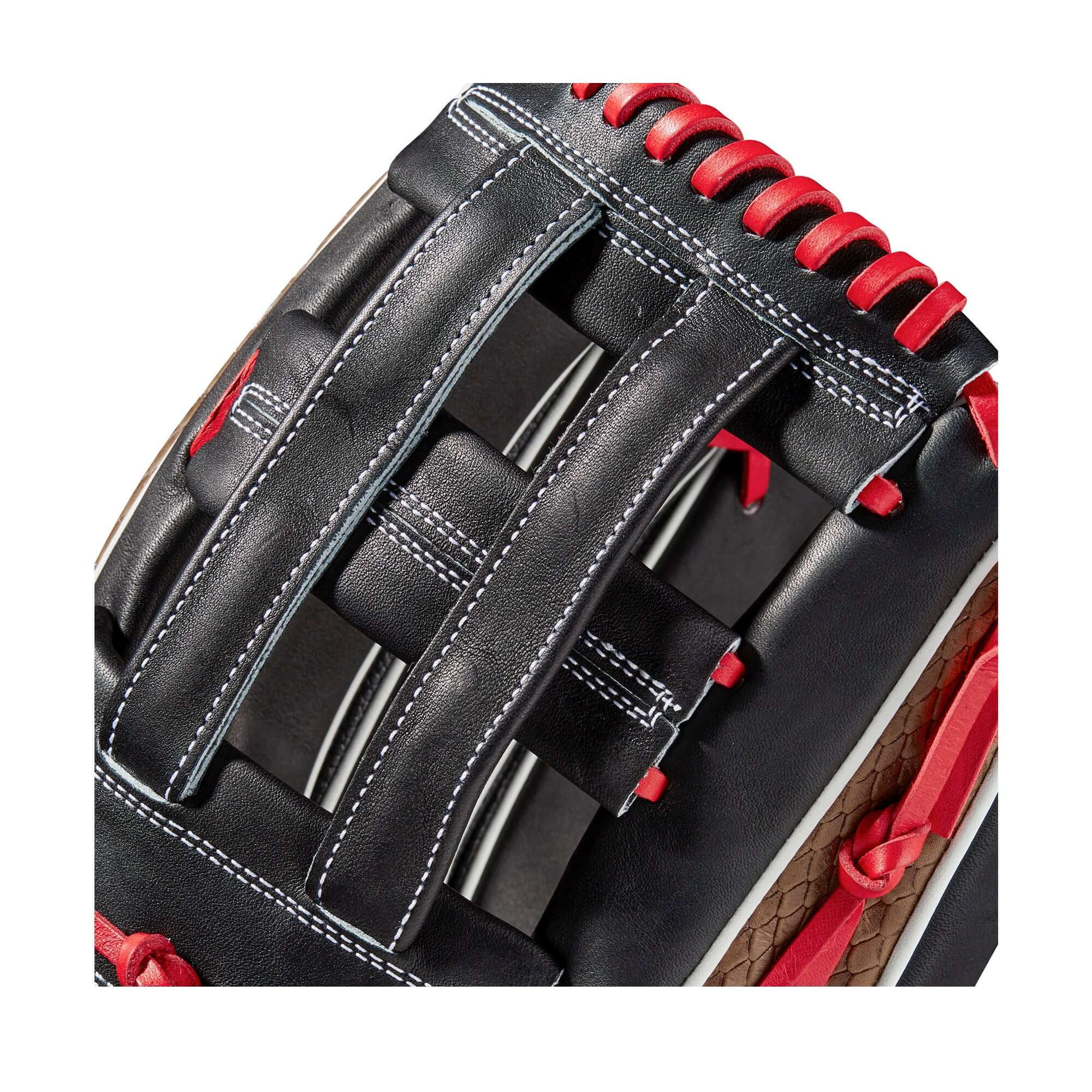 Wilson  A2K 1799 w/SuperSkin   (OF) 12.75 Black/Black/Saddle Tan - Image 6
