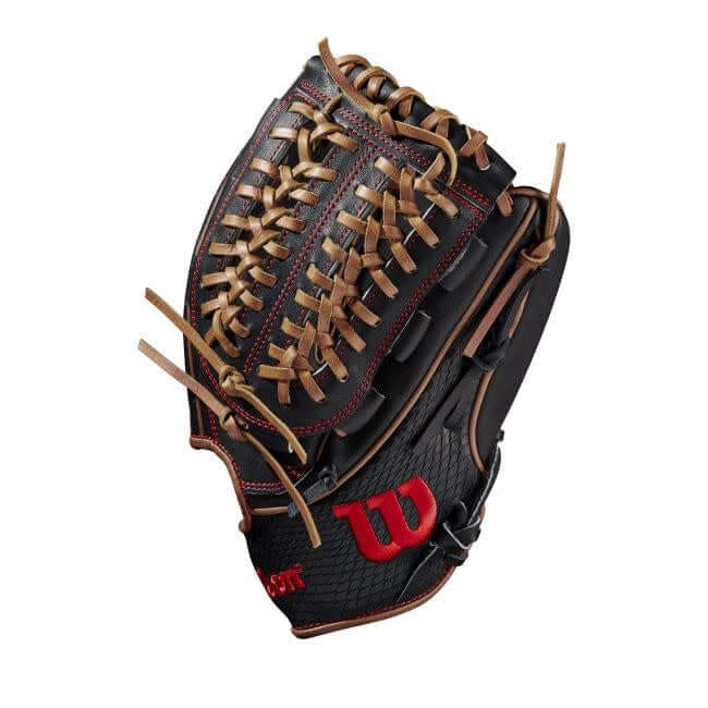 Wilson  A2K D33 (P) 11.75 Black/Black/Saddle Tan - Image 3