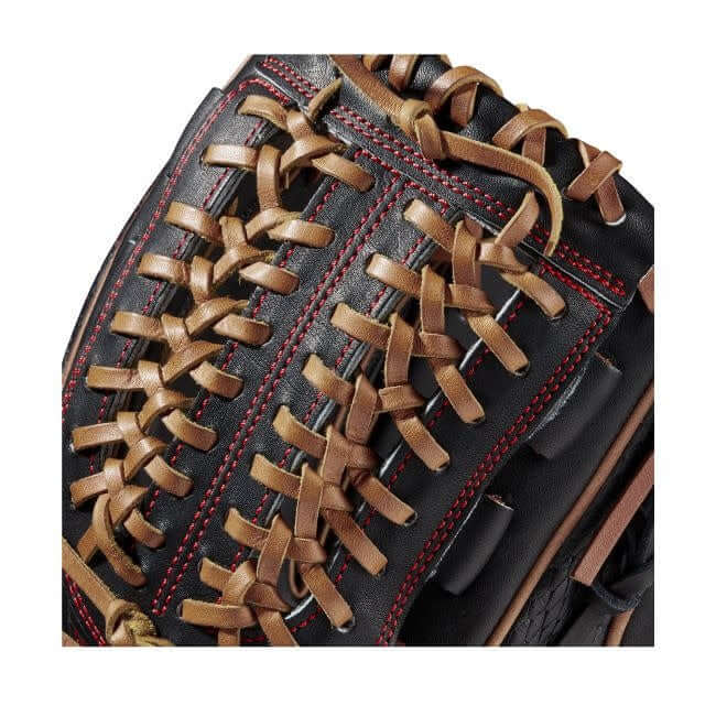 Wilson  A2K D33 (P) 11.75 Black/Black/Saddle Tan - Image 5