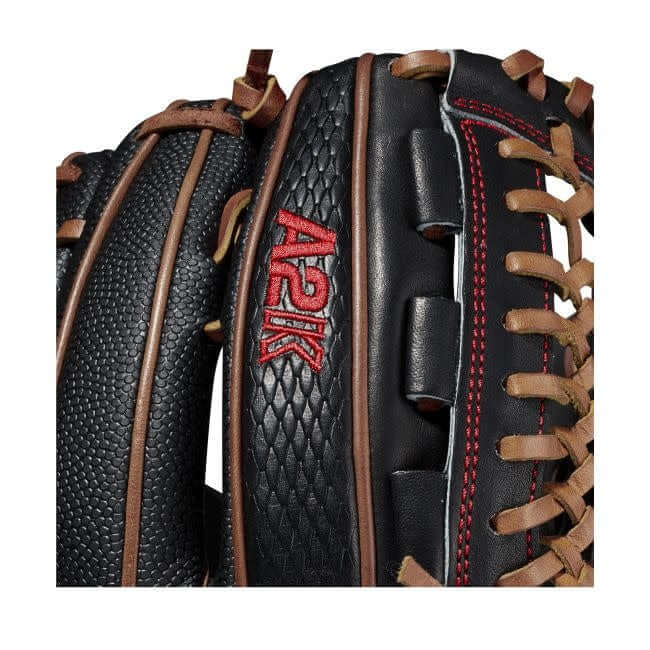 Wilson  A2K D33 (P) 11.75 Black/Black/Saddle Tan - Image 6