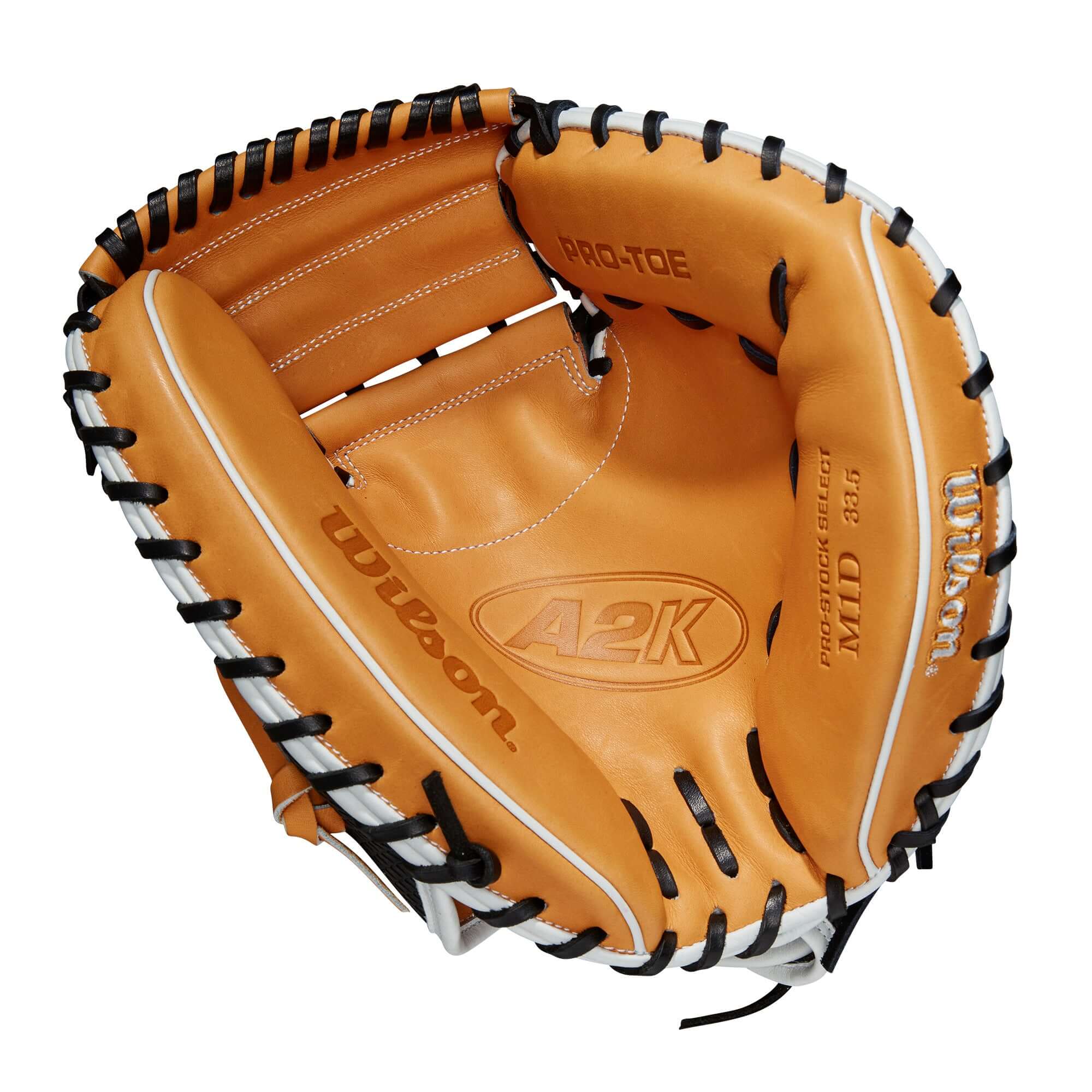 Wilson  A2K M1D w/SuperSnakeSkin™ (C) 33.5-inch Catchers Mitt - Image 3