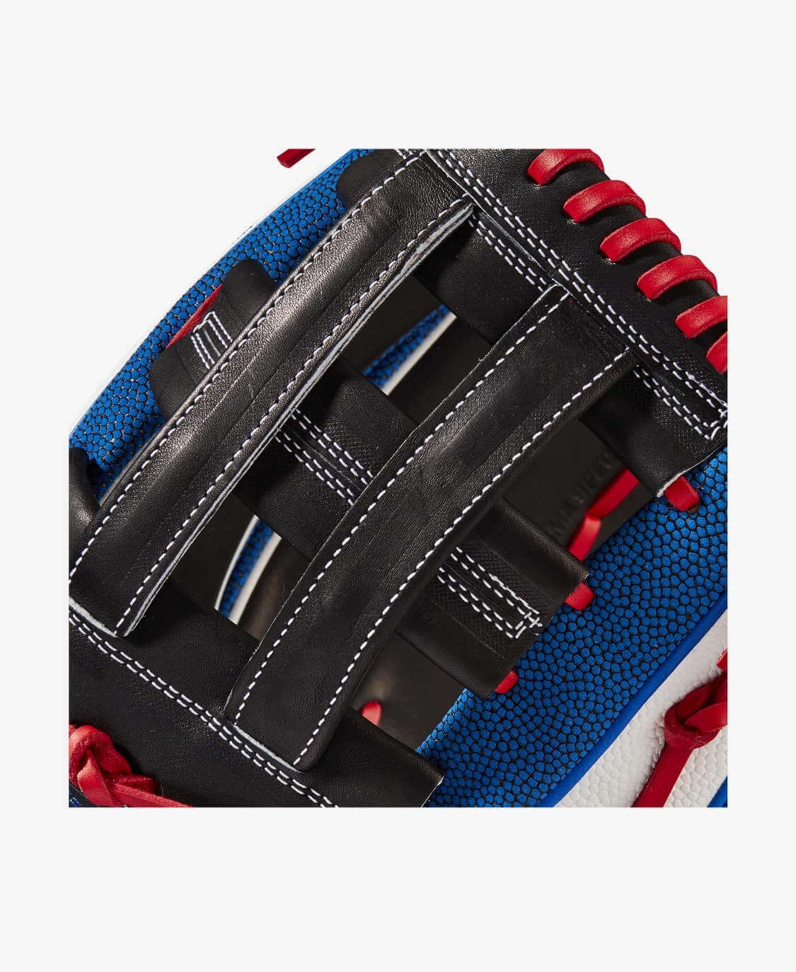Wilson A2K Mookie Betts Game Model (OF) 12.5 Black/White SS/Royal/Red - Image 9