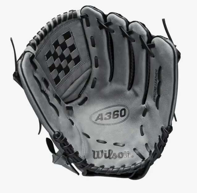 Wilson A360  Baseball 12.5" 12.5 Black/Carbon/White - Image 2