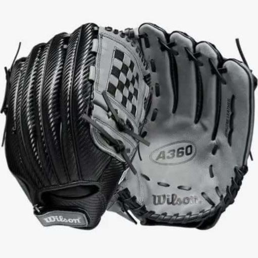 Wilson A360 Baseball 12.5" LHT 12.5 Black/Carbon/White