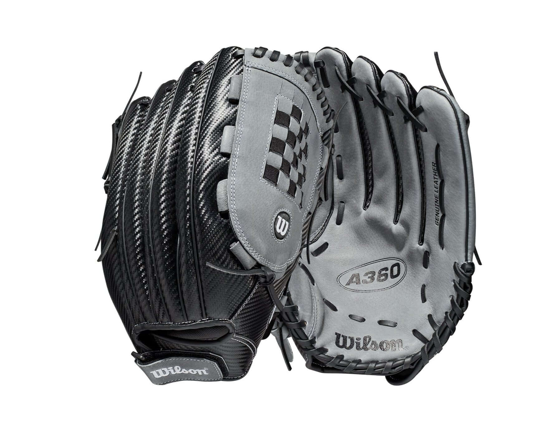 Wilson A360  Slowpitch 14" 14 Black/Graphite/White - Image 3