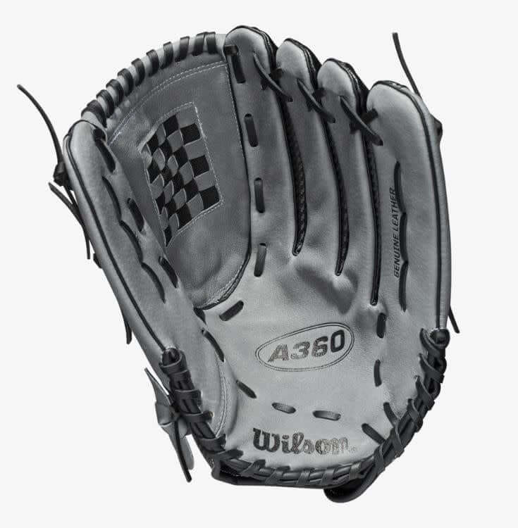Wilson A360  Slowpitch 14" LHT 14 Black/Graphite/White - Image 4