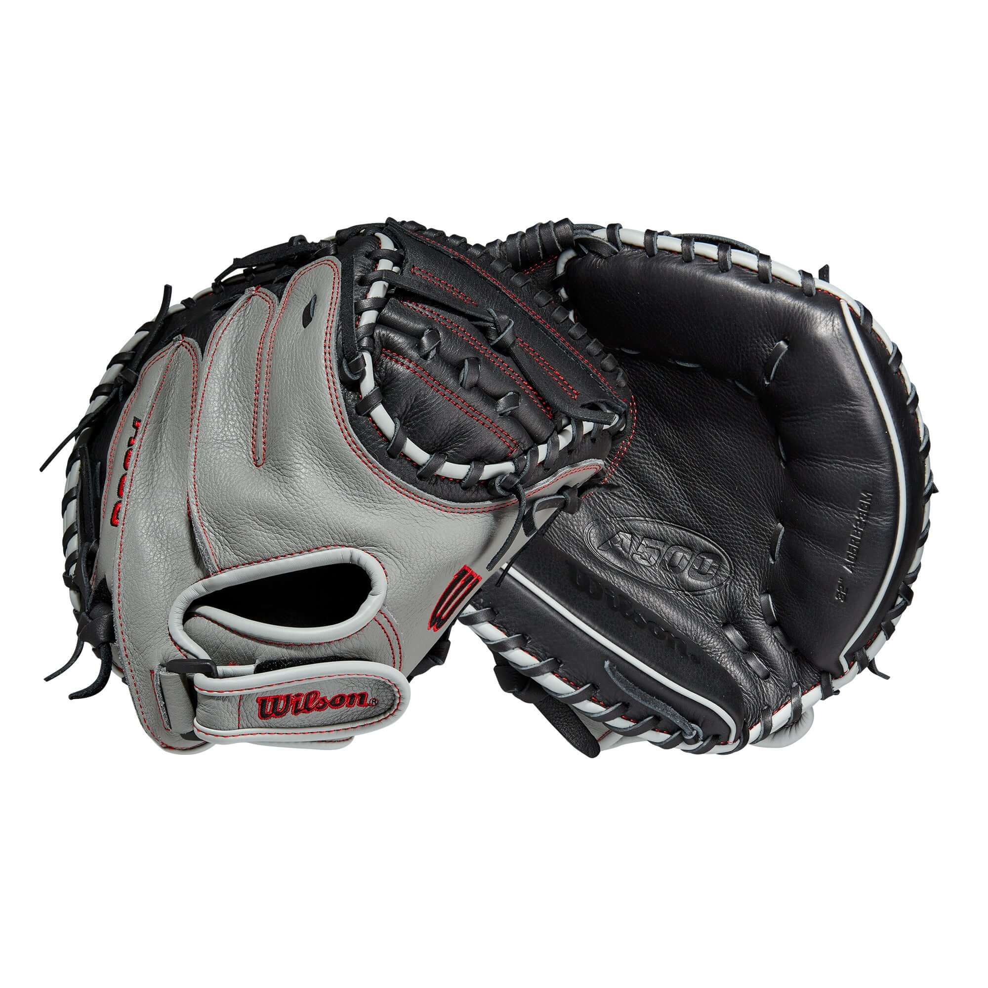 Wilson A500 CM32 23 Black/Grey/Red - Image 6