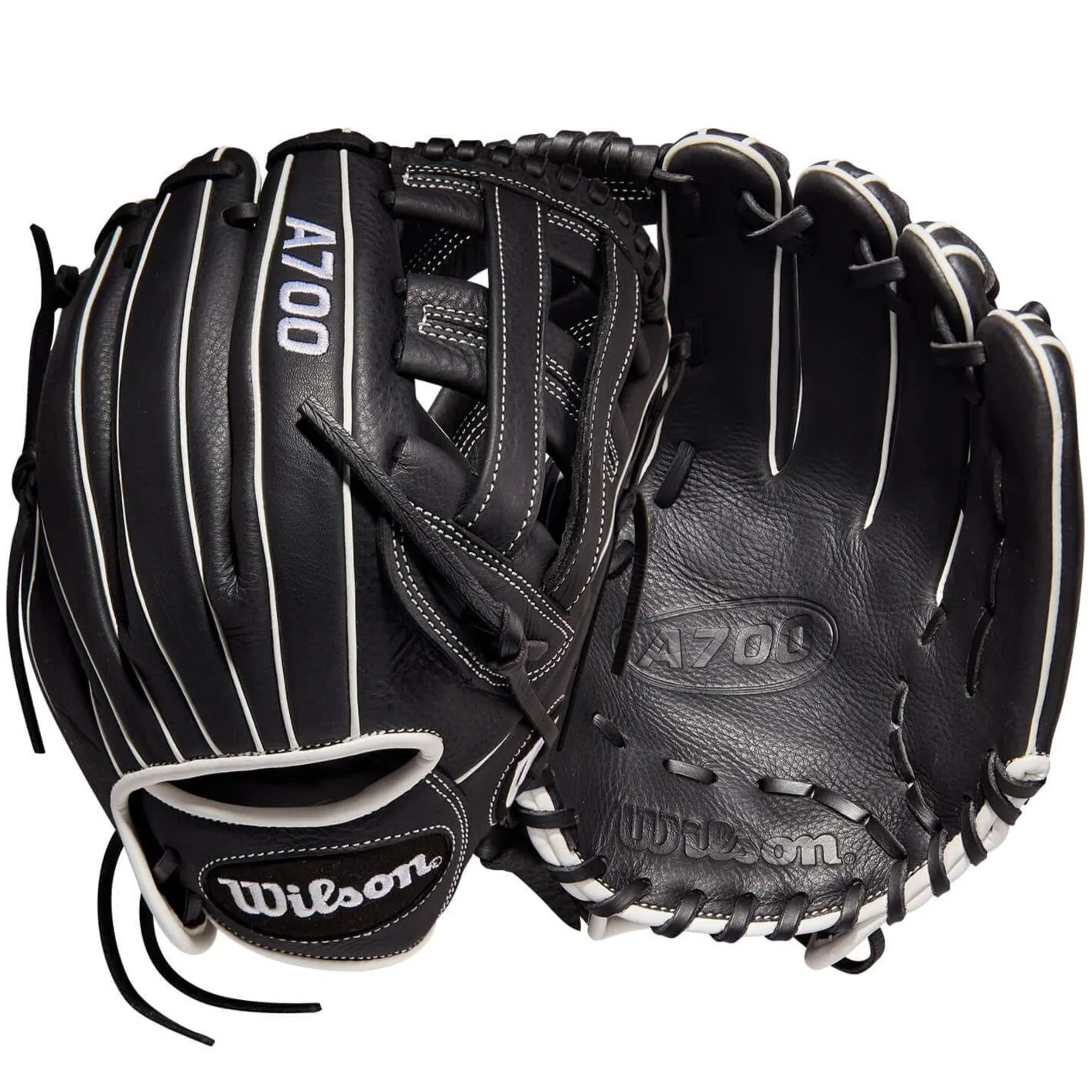 Wilson A700  Fastpitch 12" LHT 12 Black/White