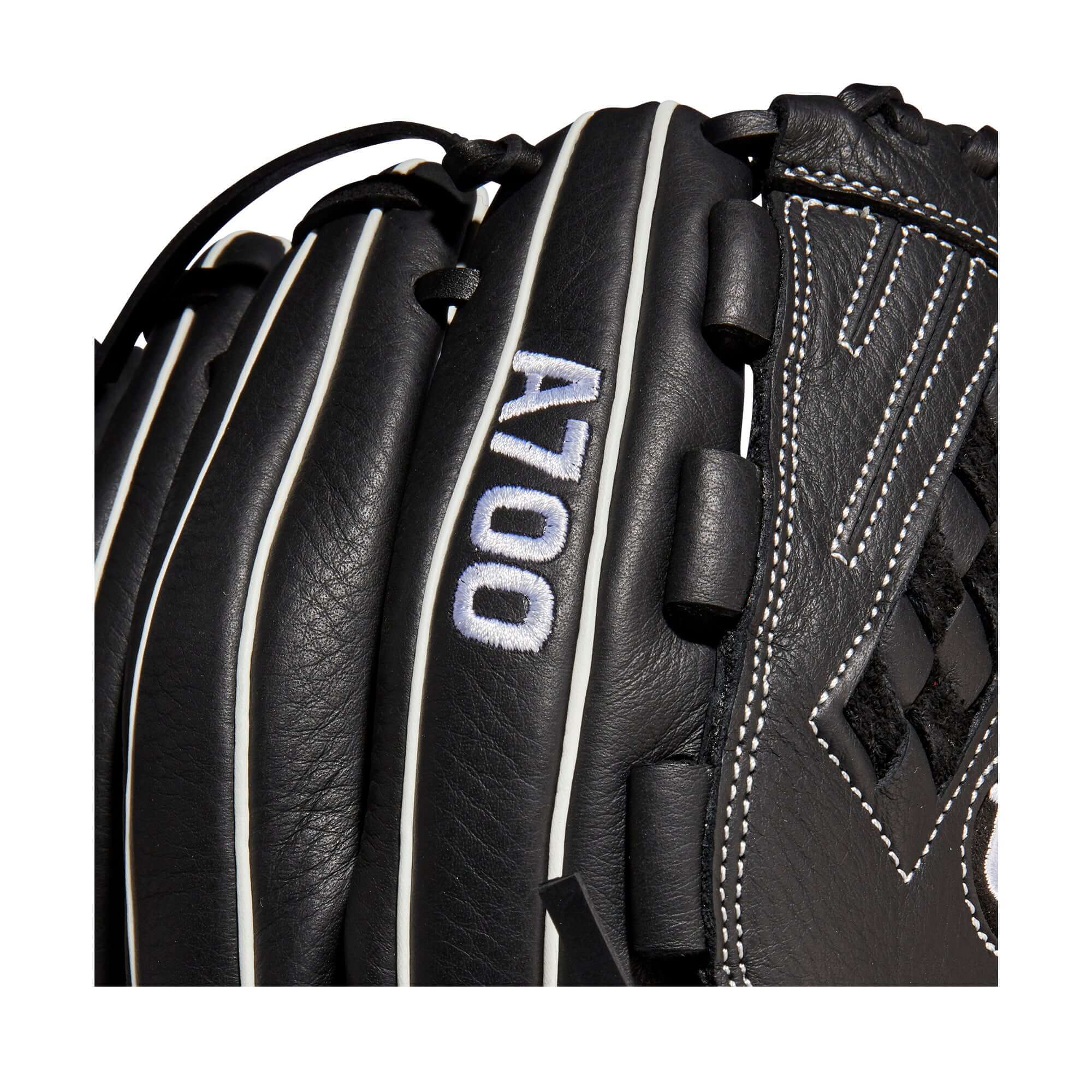Wilson A700  Fastpitch 12.5" LHT 12.5 Black/White - Image 6