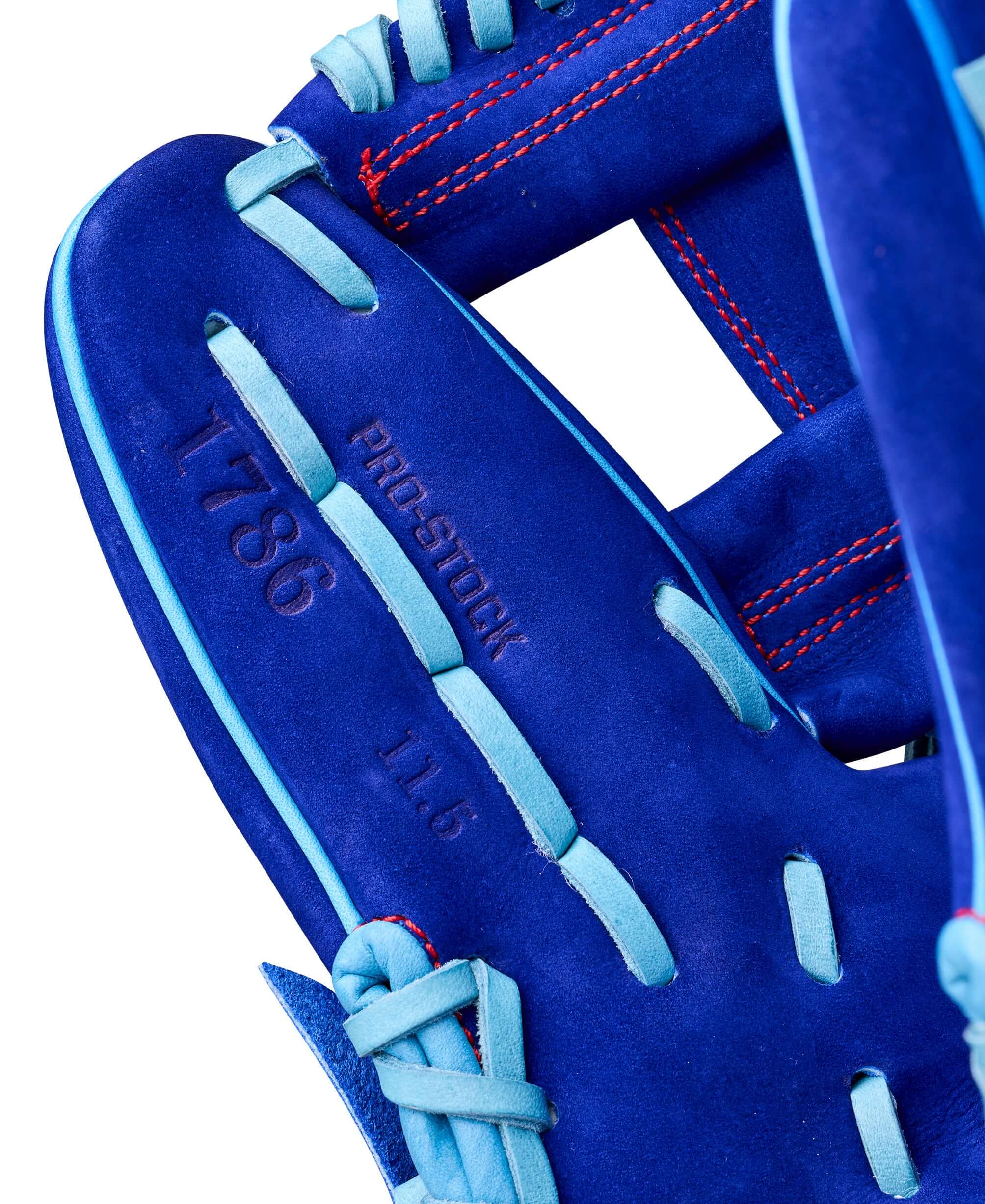 Wilson Big Rally Blue Raspberry A2000 1786 11.5" Infield Baseball Glove - Image 8