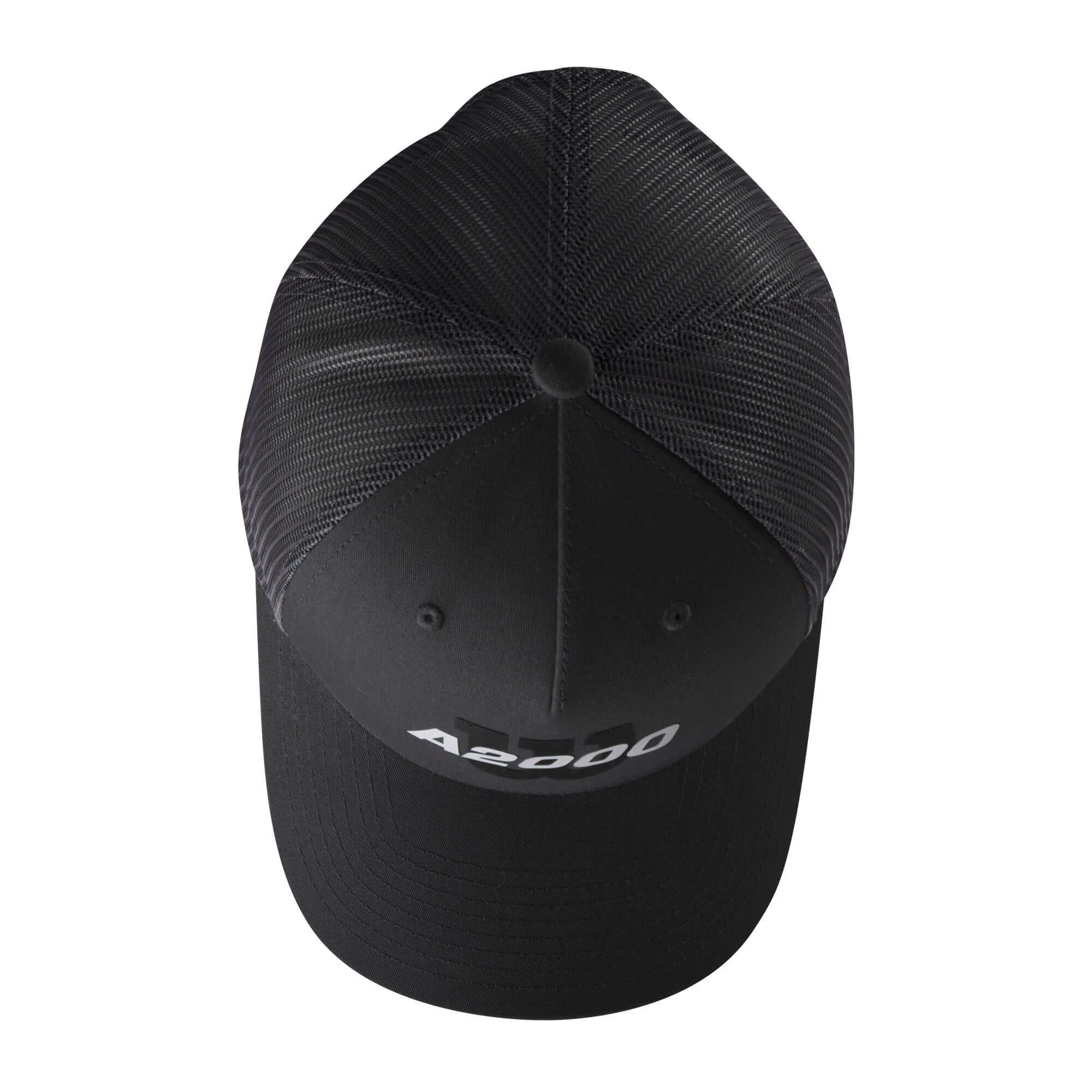 Wilson Distressed A2000 Snapback - Charcoal OSFA - Image 3