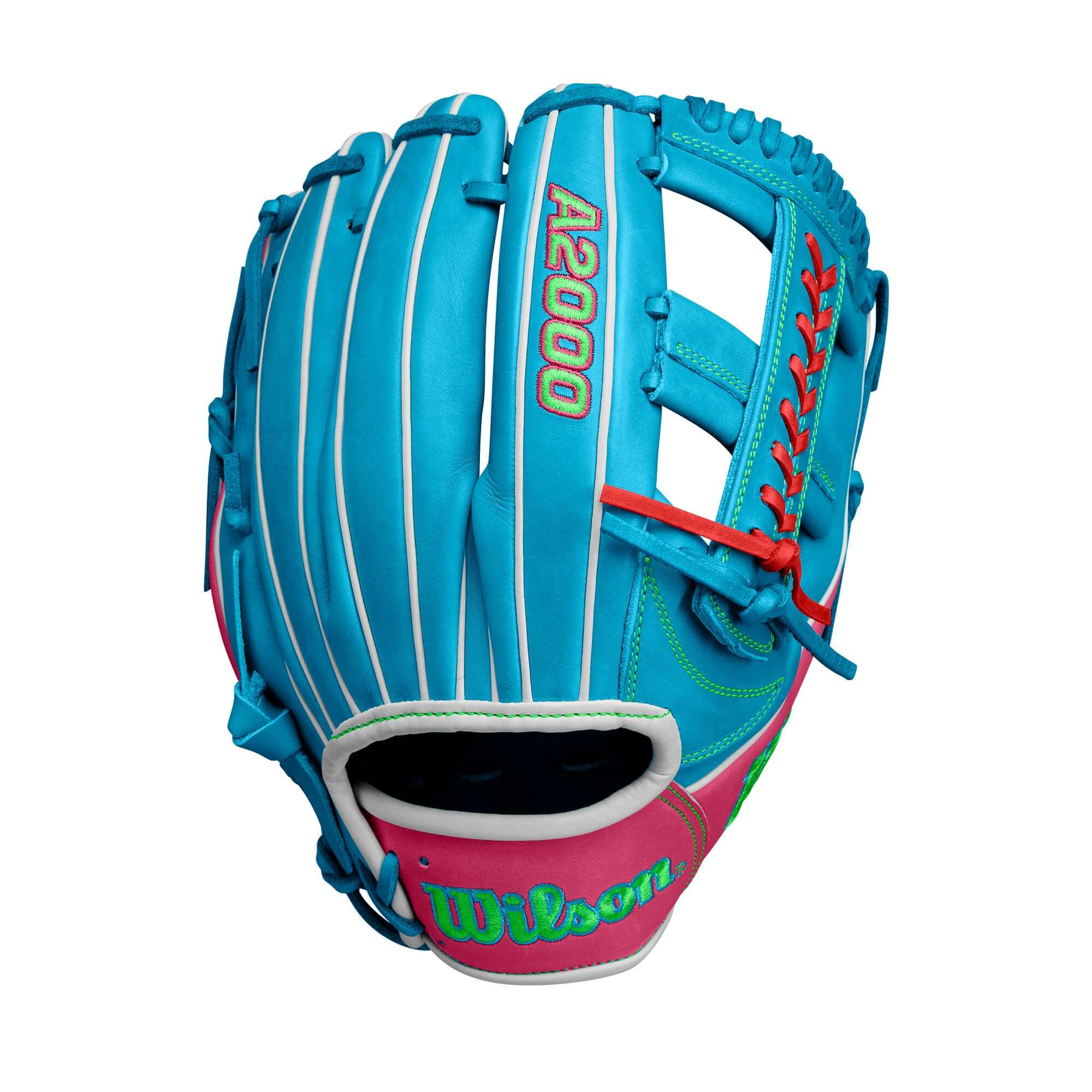 Wilson Fall 2024 A2000 1785 Infield Baseball Glove Sky Blue 11.75" - Image 2
